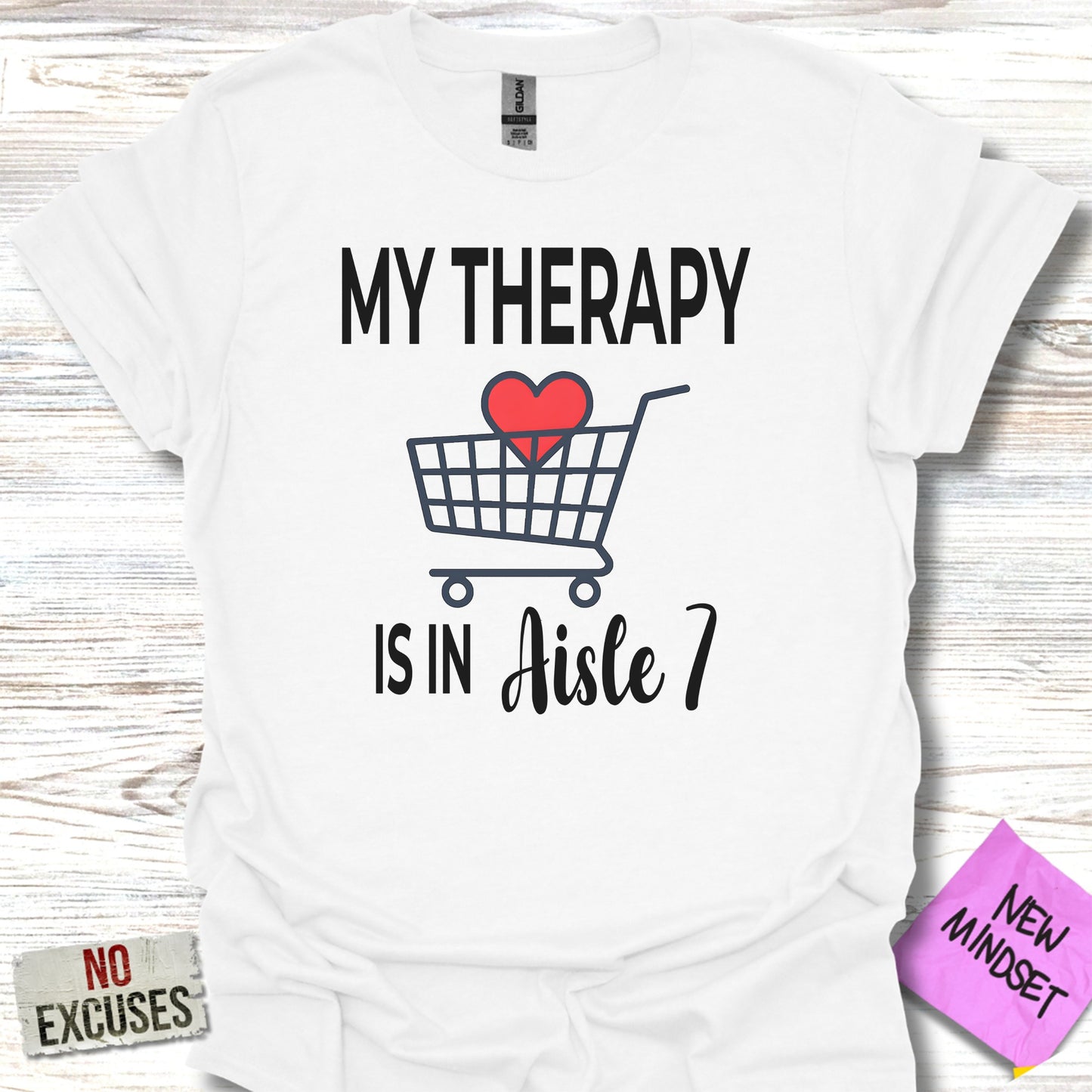 My Therapy Is In Aisle 7 Graphic T-shirt product