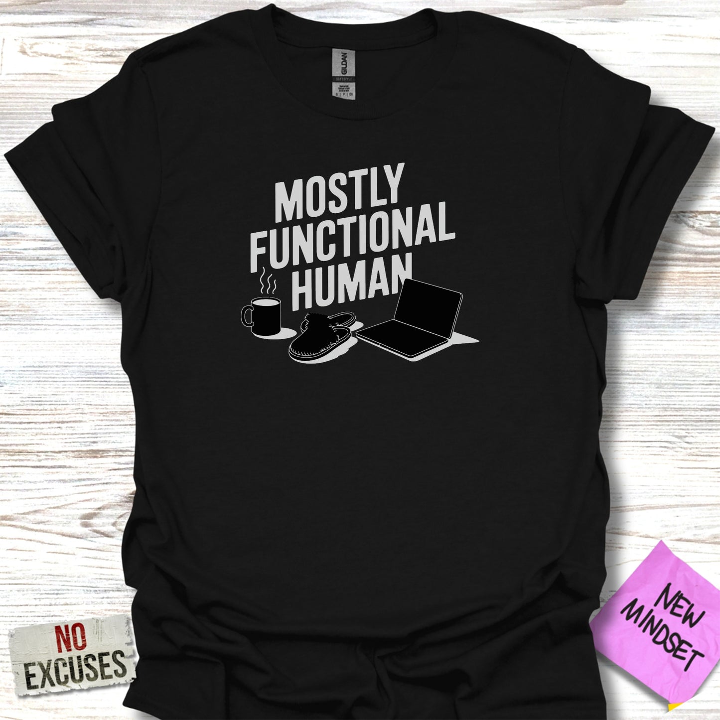 Mostly Functional Human Graphic T-Shirt product type