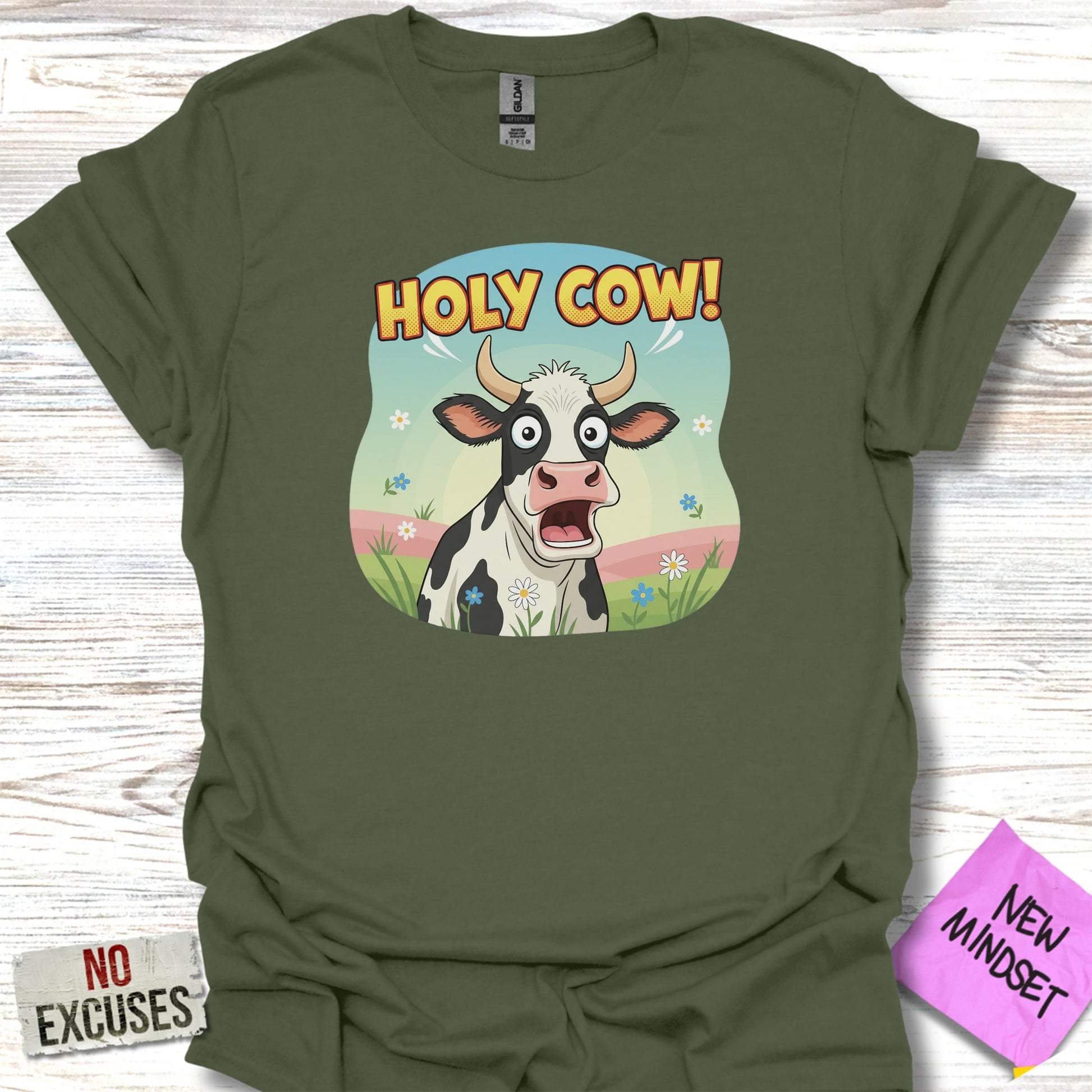 Holy Cow Graphic Tee Makes a Statement Shirt product
