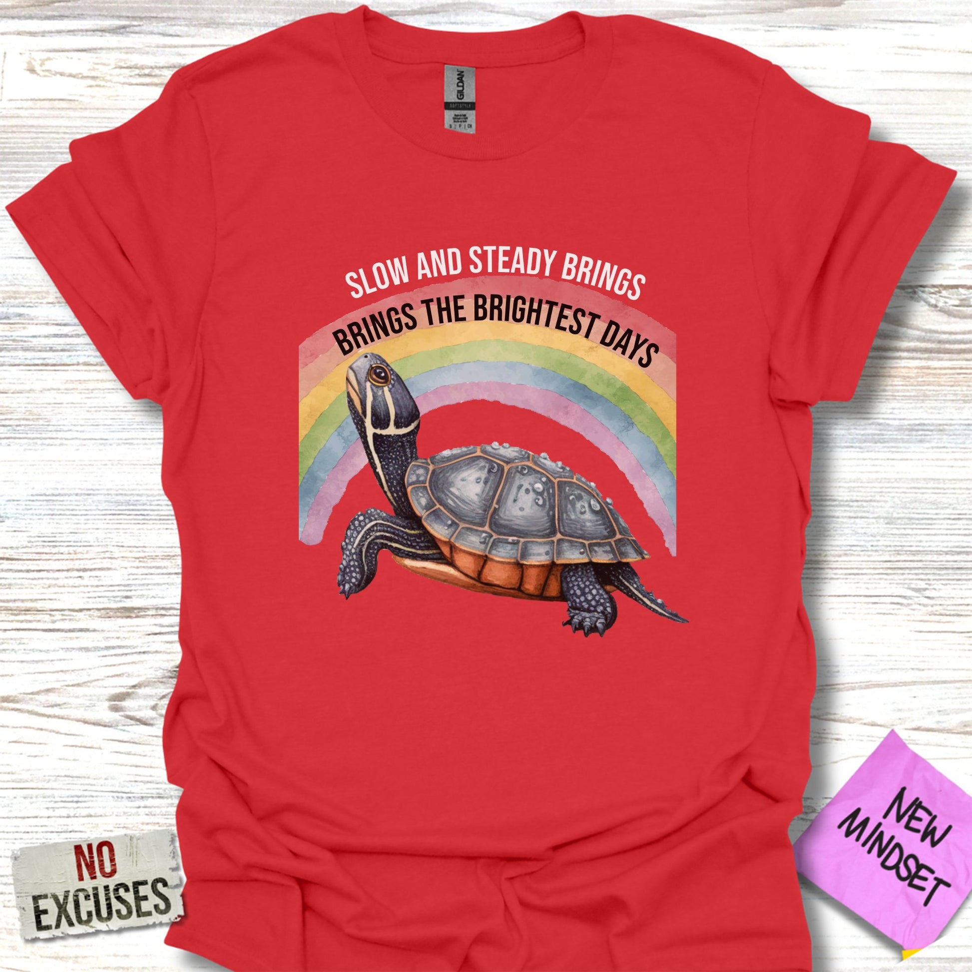Slow and Steady Brings Brightest Days T-Shirt product