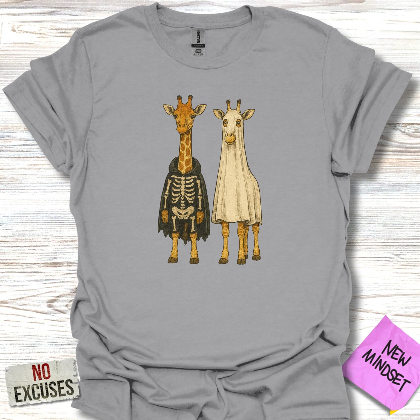 Funny Giraffes Halloween Costume Graphic T-Shirt product