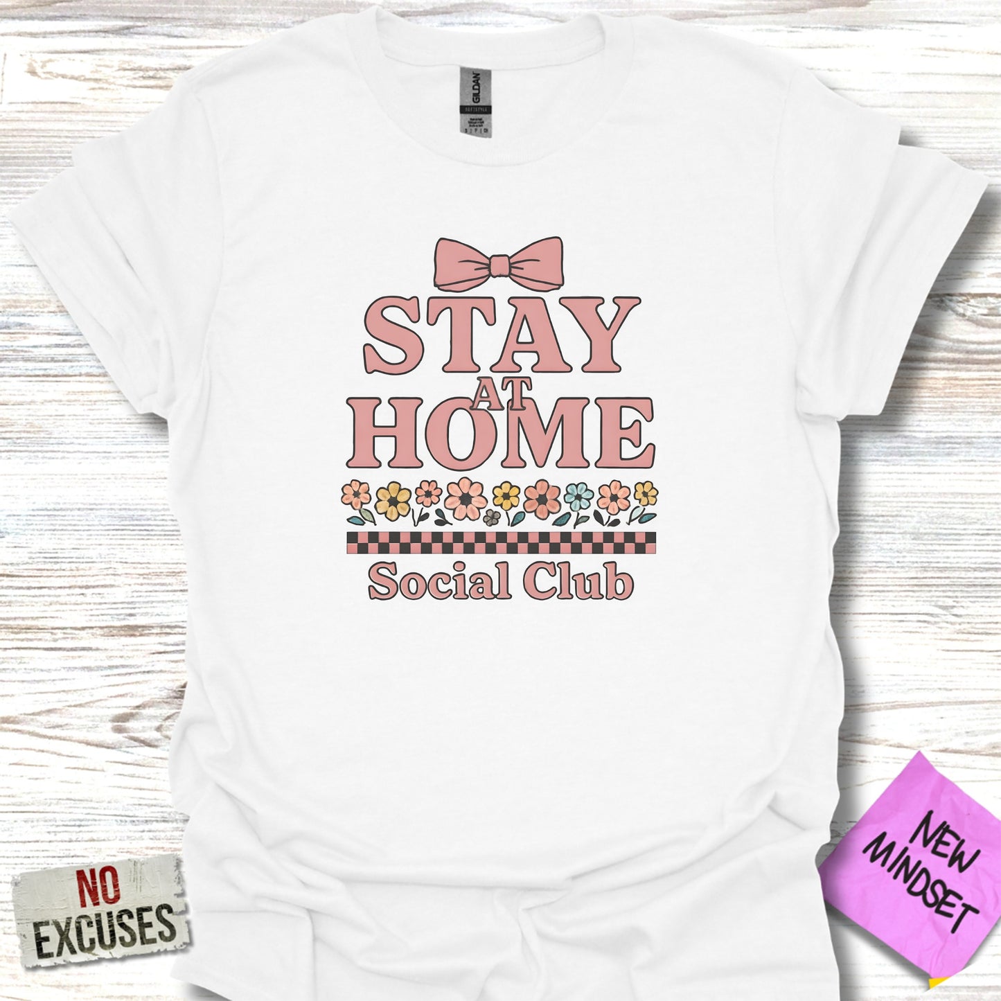 Stay at Home Social Club Graphic T-shirt product