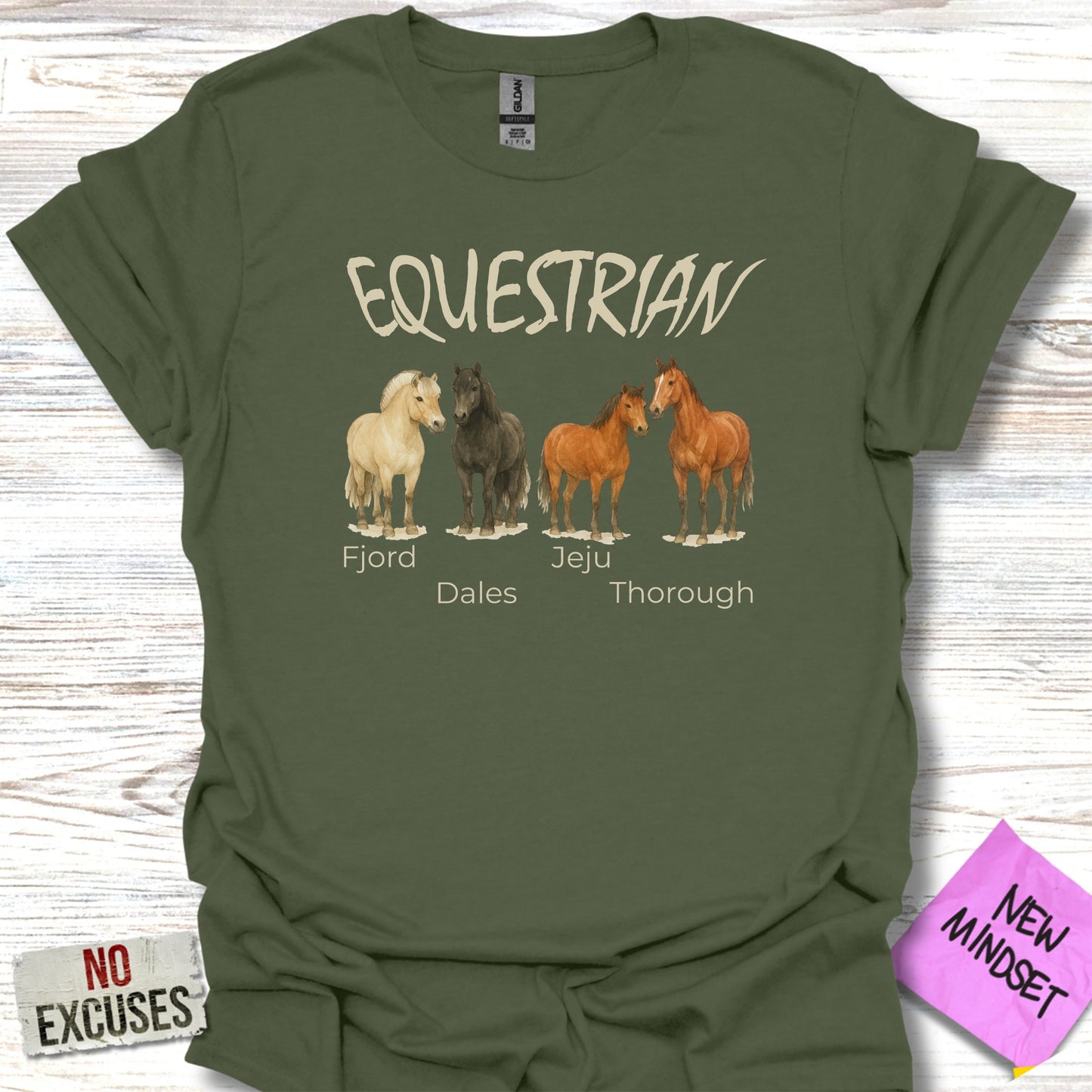 Equestrian Fjord Dales Jeju Thorough T-Shirt product type