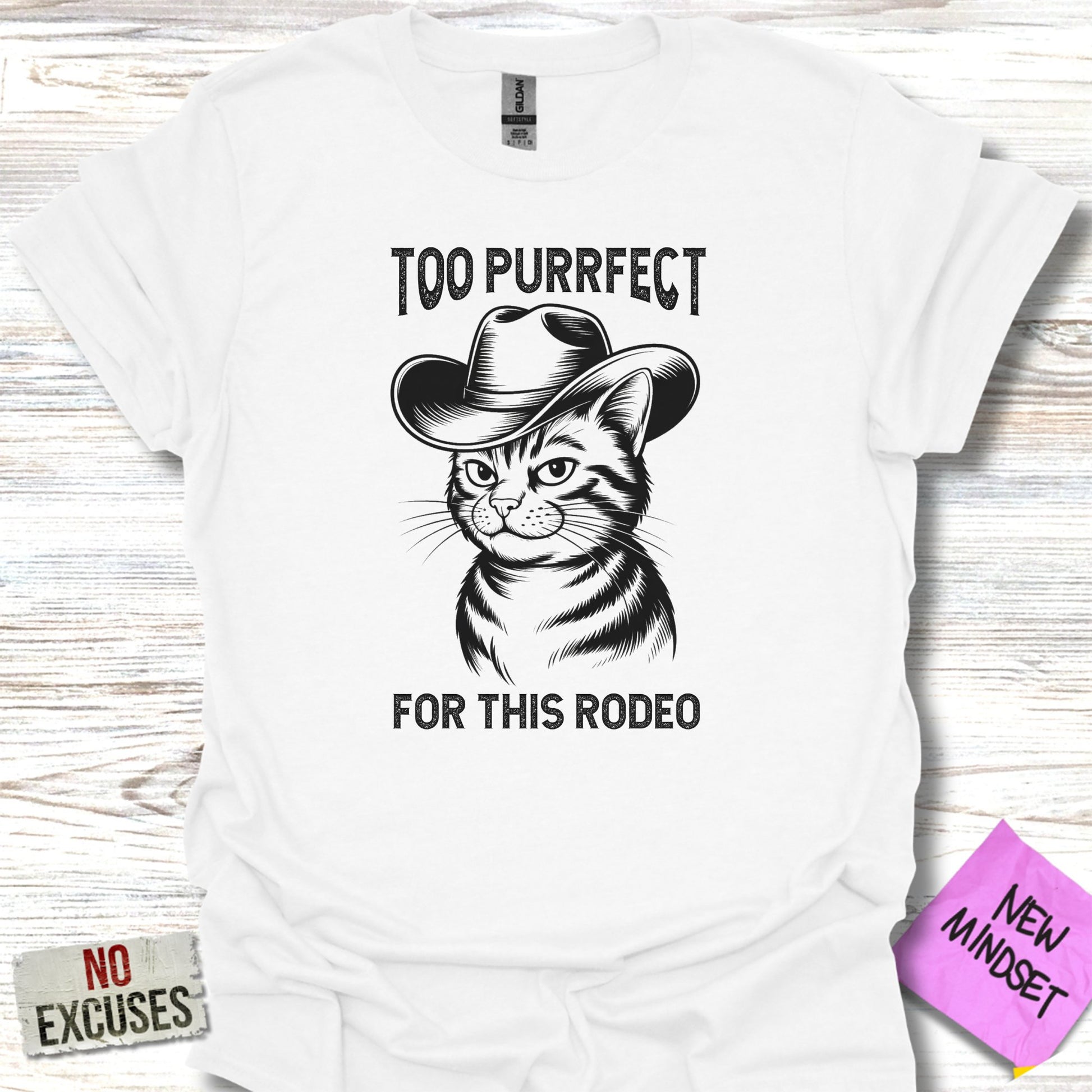 Too Purrfect For This Rodeo T-shirt product类型