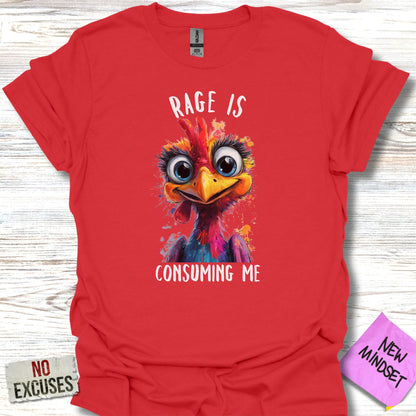 Rage Is Consuming Me Funny Cartoon Character product type