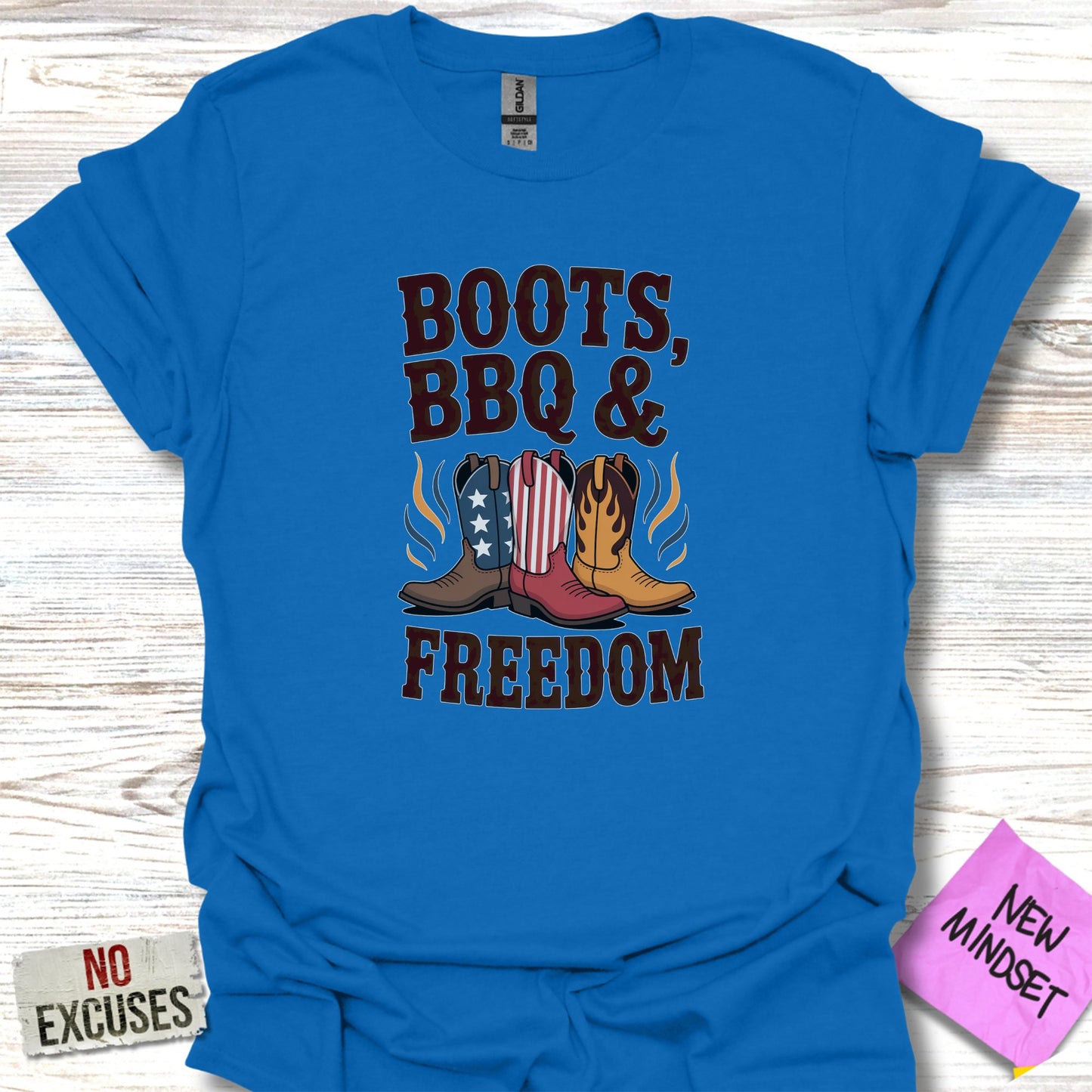 Boots BBQ and Freedom Graphic T-Shirt product type