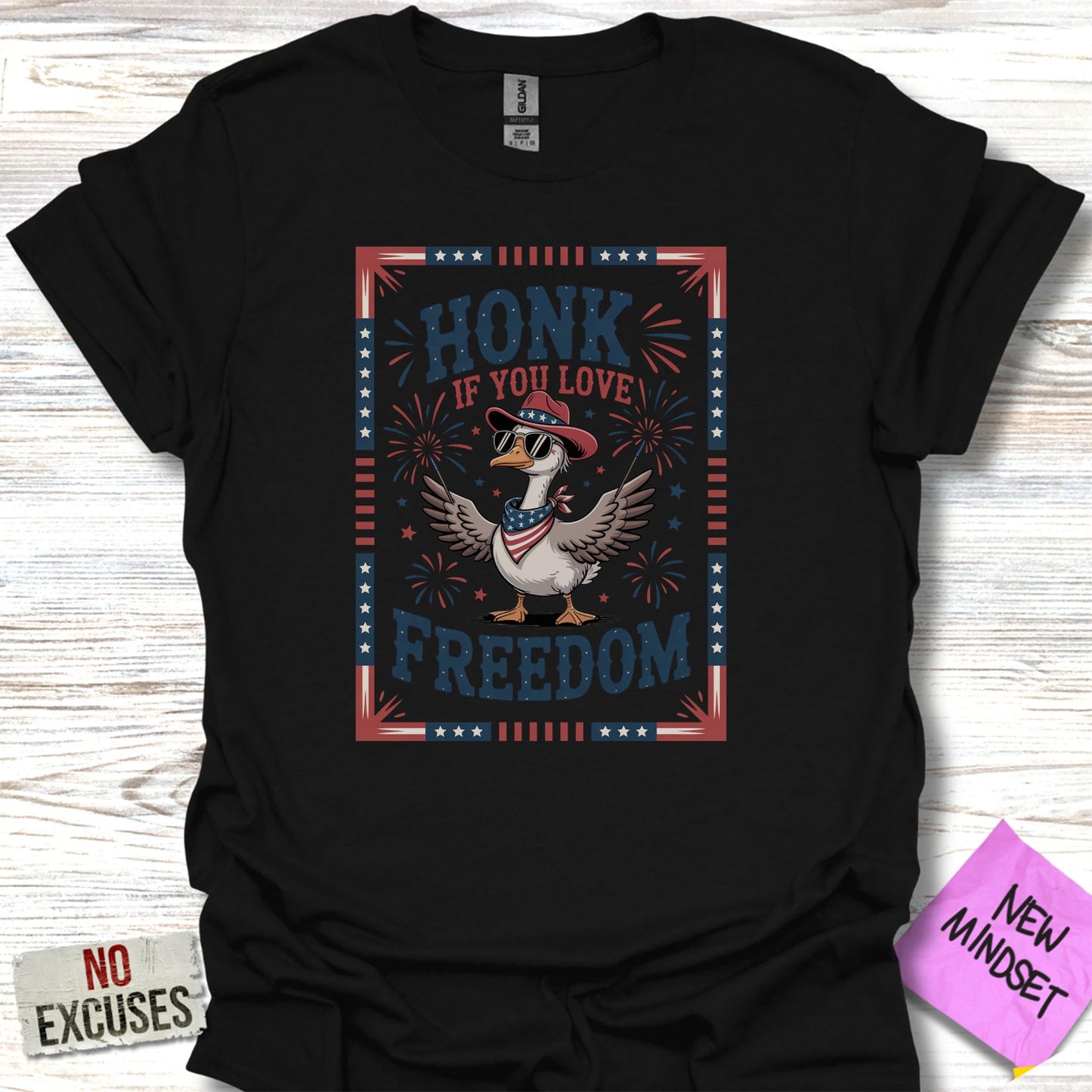 Honk If You Love Freedom Duck T-shirt product type