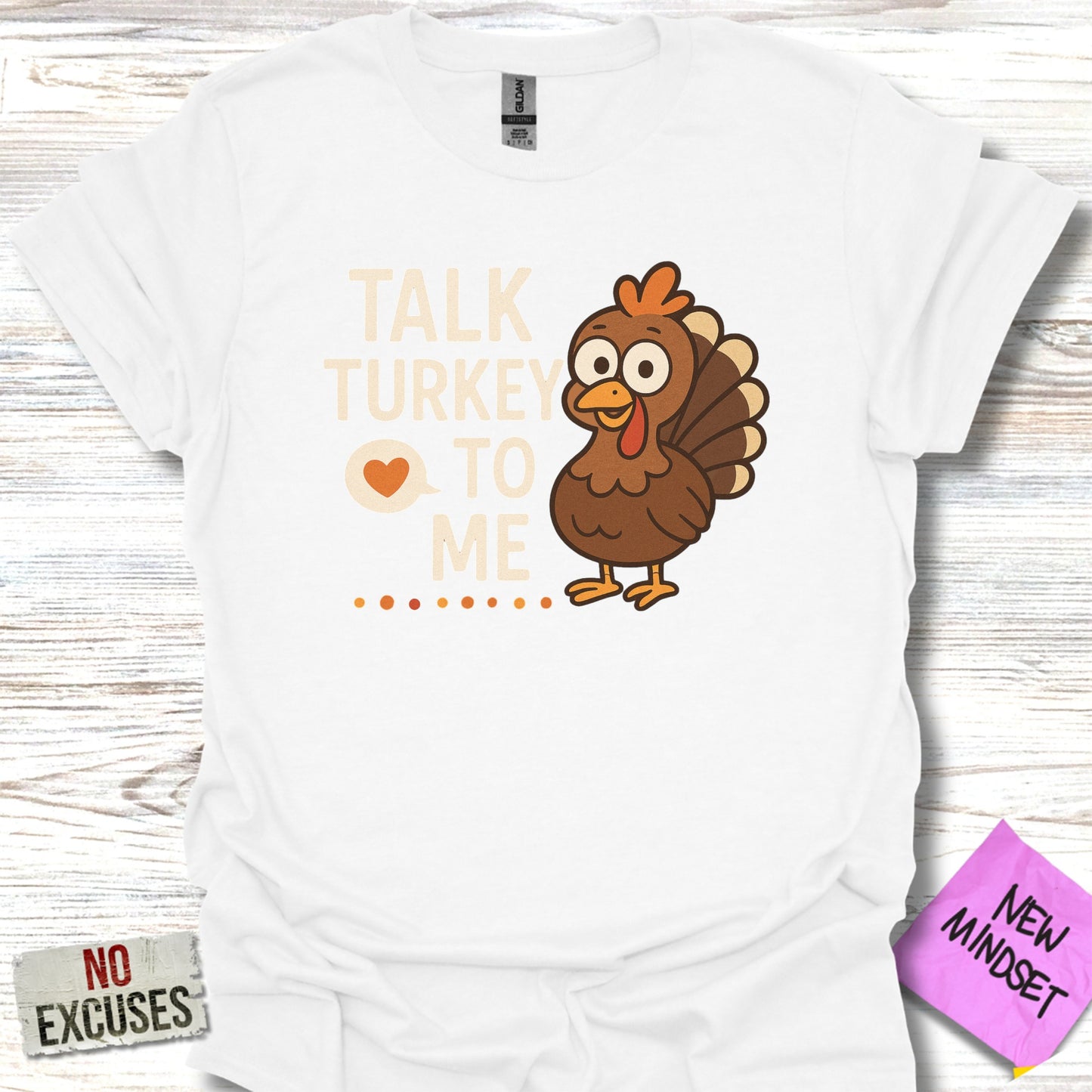 Talk Turkey to Me Graphic Print T-Shirt Product