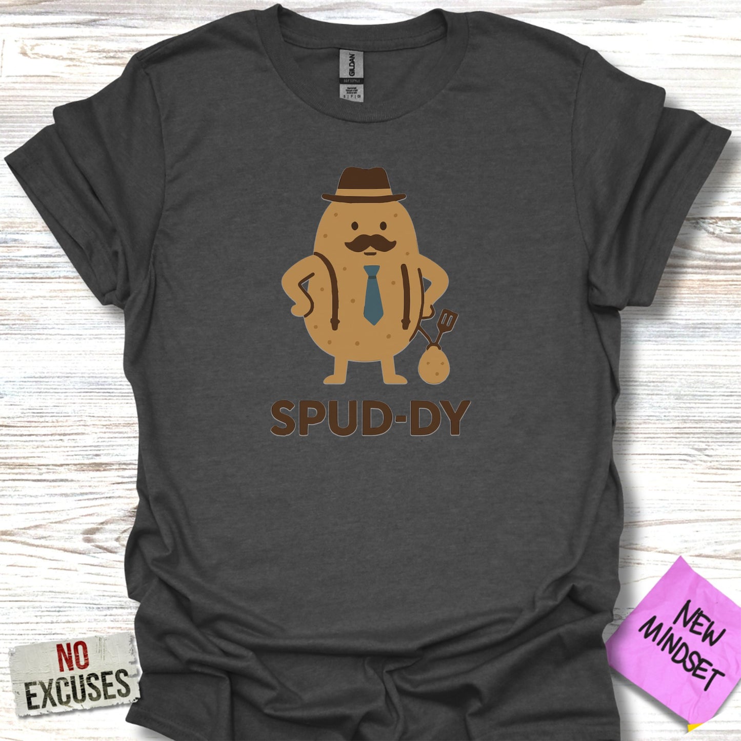 Spud-Dy Potatoes Printed Graphic T-shirts product type