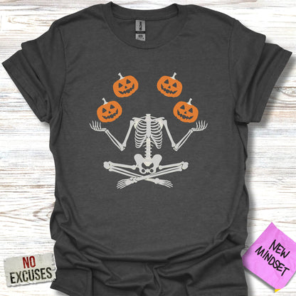 Juggling Skeleton T-Shirt