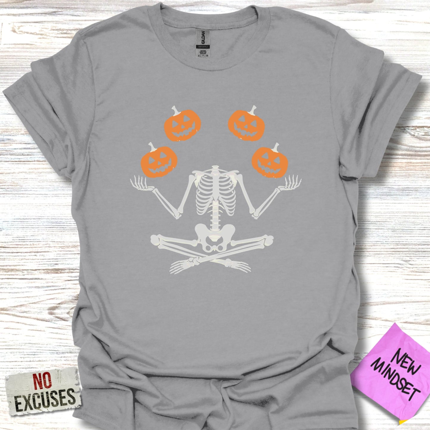 Juggling Skeleton T-Shirt