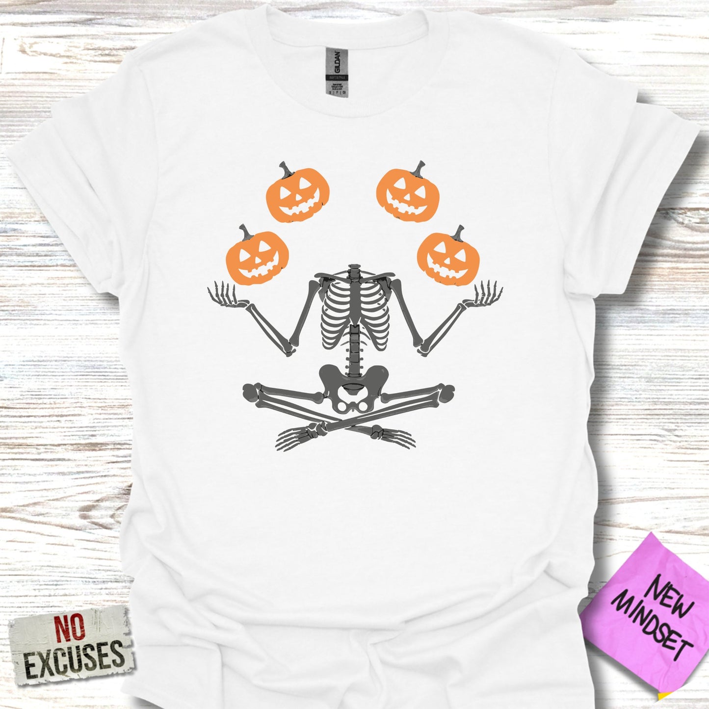 Juggling Skeleton T-Shirt