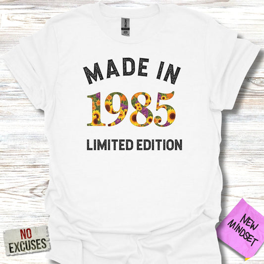 1985  Floral T-Shirt