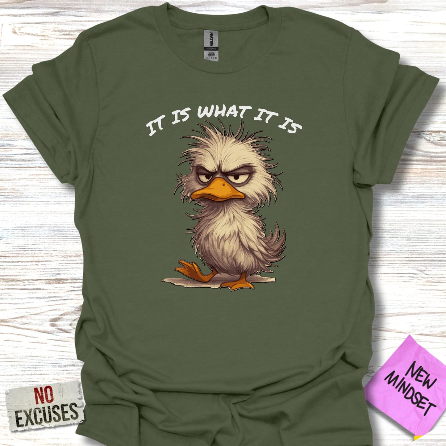 It Is What It Is Angry Bird Graphic T-Shirt product type