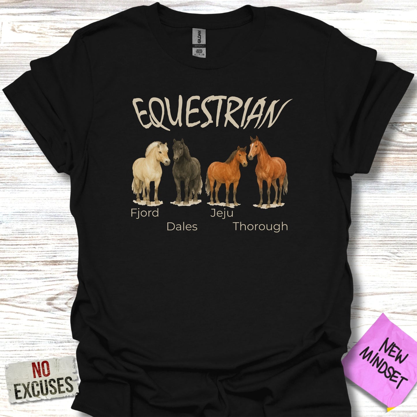 Equestrian Fjord Dales Jeju Thorough black product