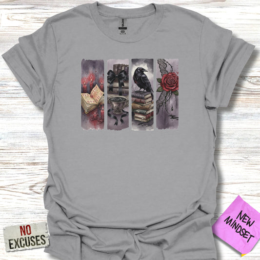 Mystical Gothic Elements Graphic T-Shirt product type