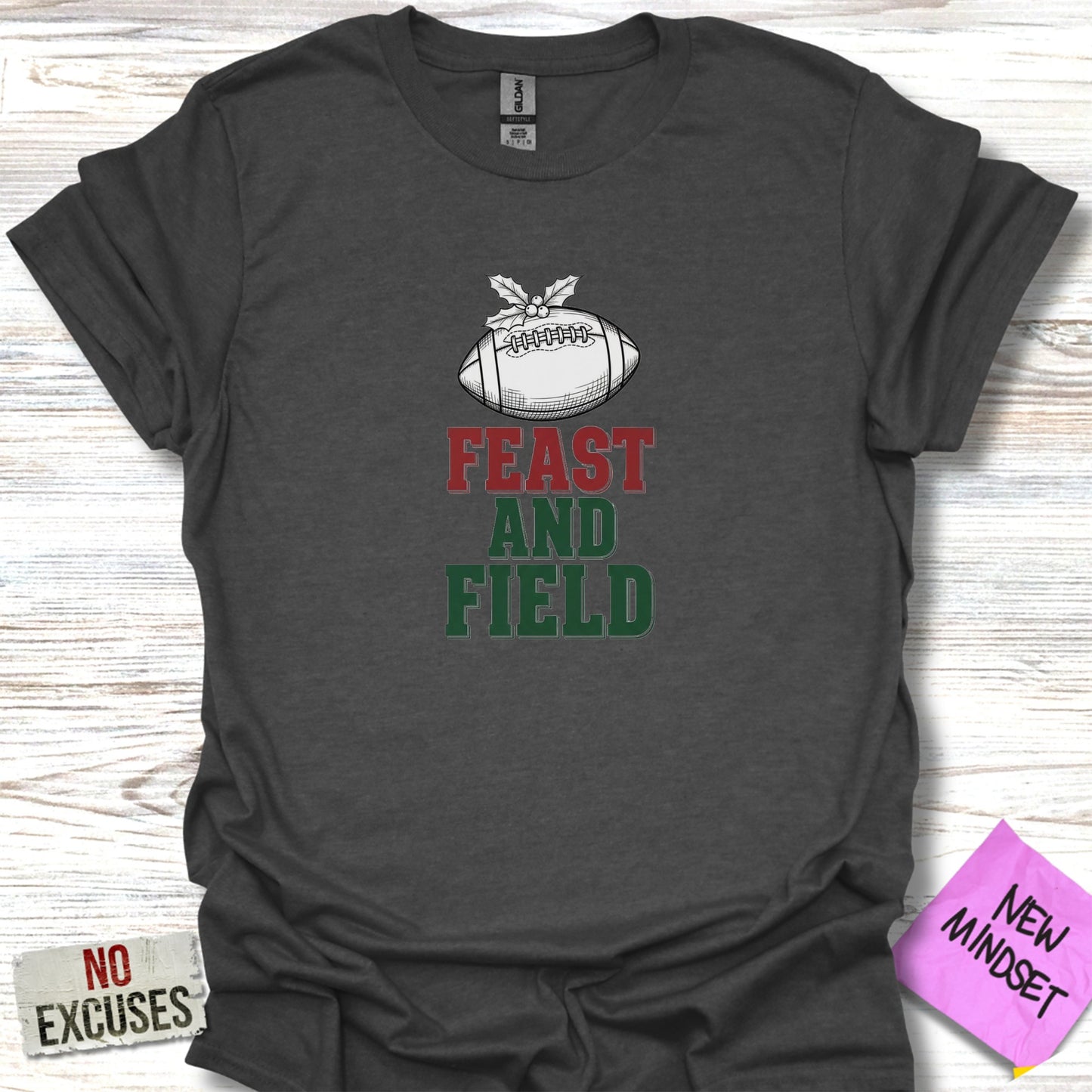 Feast and Field Football Graphic T-Shirt product