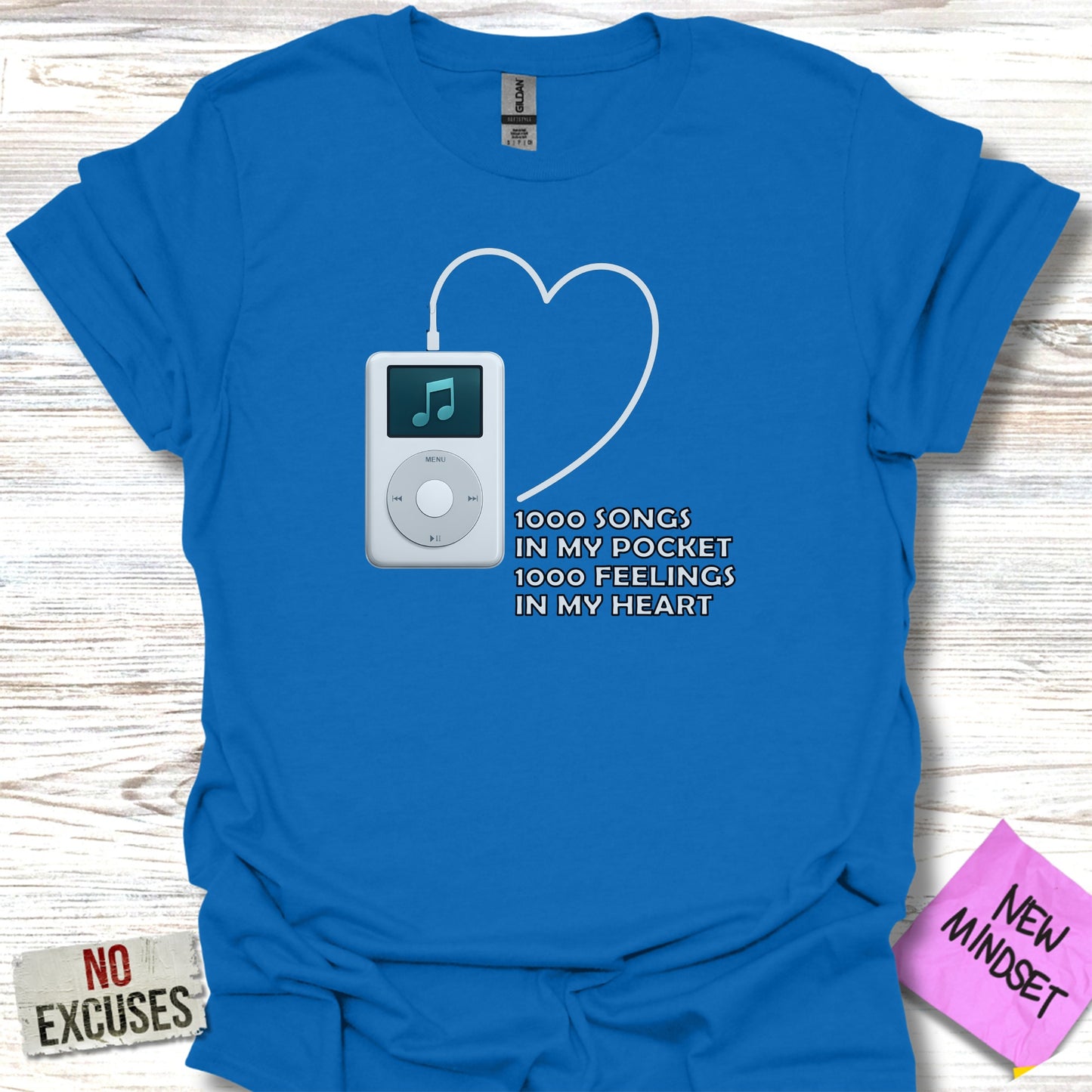 Retro Music Player Design Modern T-Shirt product type