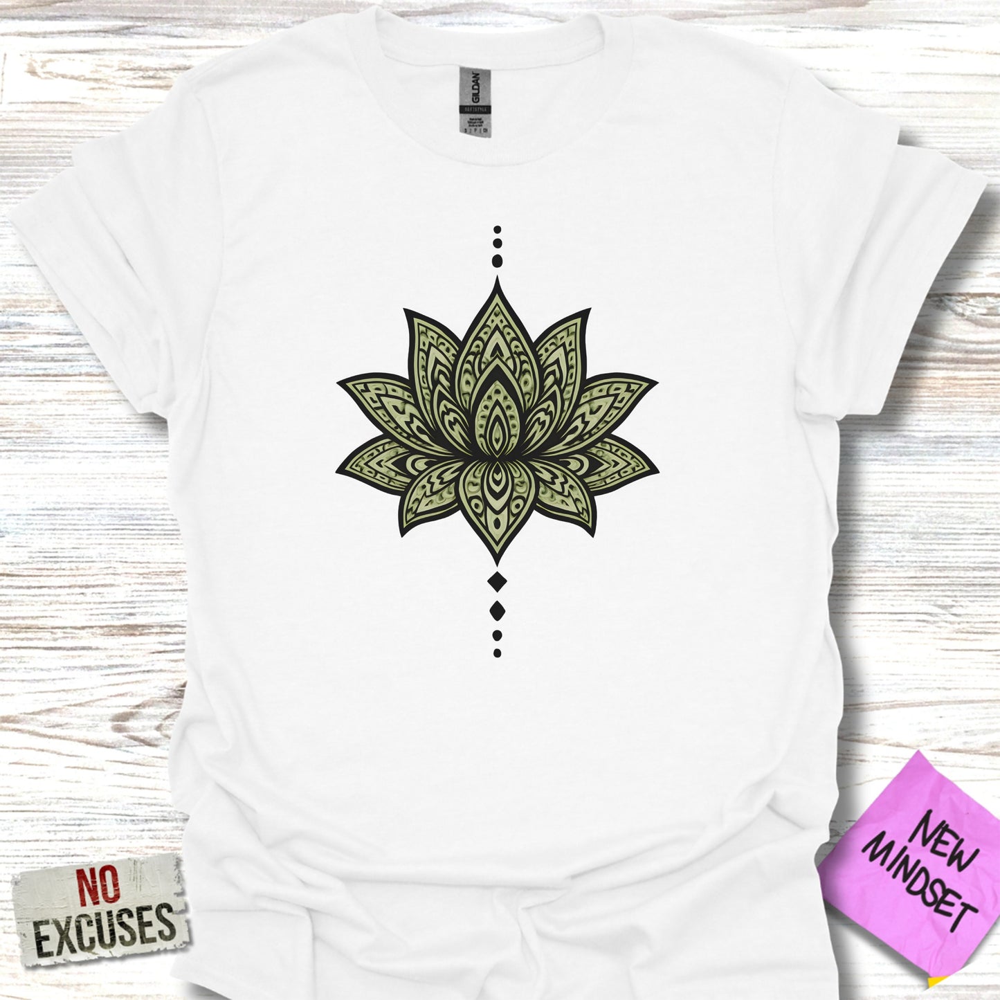 Lotus Mandala Sacred Geometry Art Unisex T-shirt product