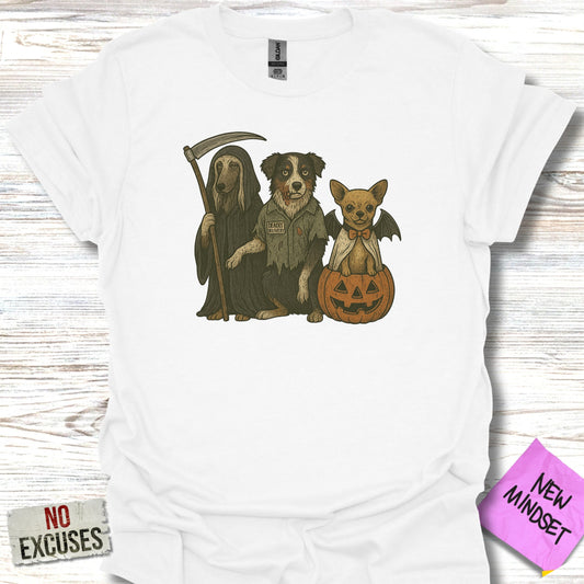 Halloween Dogs in Costumes Graphic Tee product type
