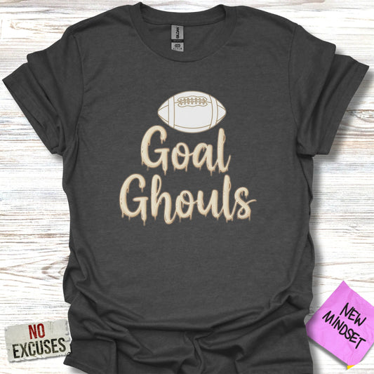 Goal Ghouls Football Tee Shirt Halloween product