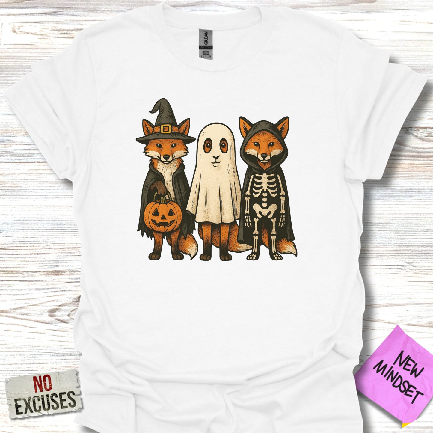 Cute Foxes Halloween Costume Graphic T-Shirt product type