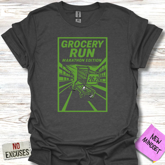 Grocery Run Marathon Edition Graphic T-Shirt product type