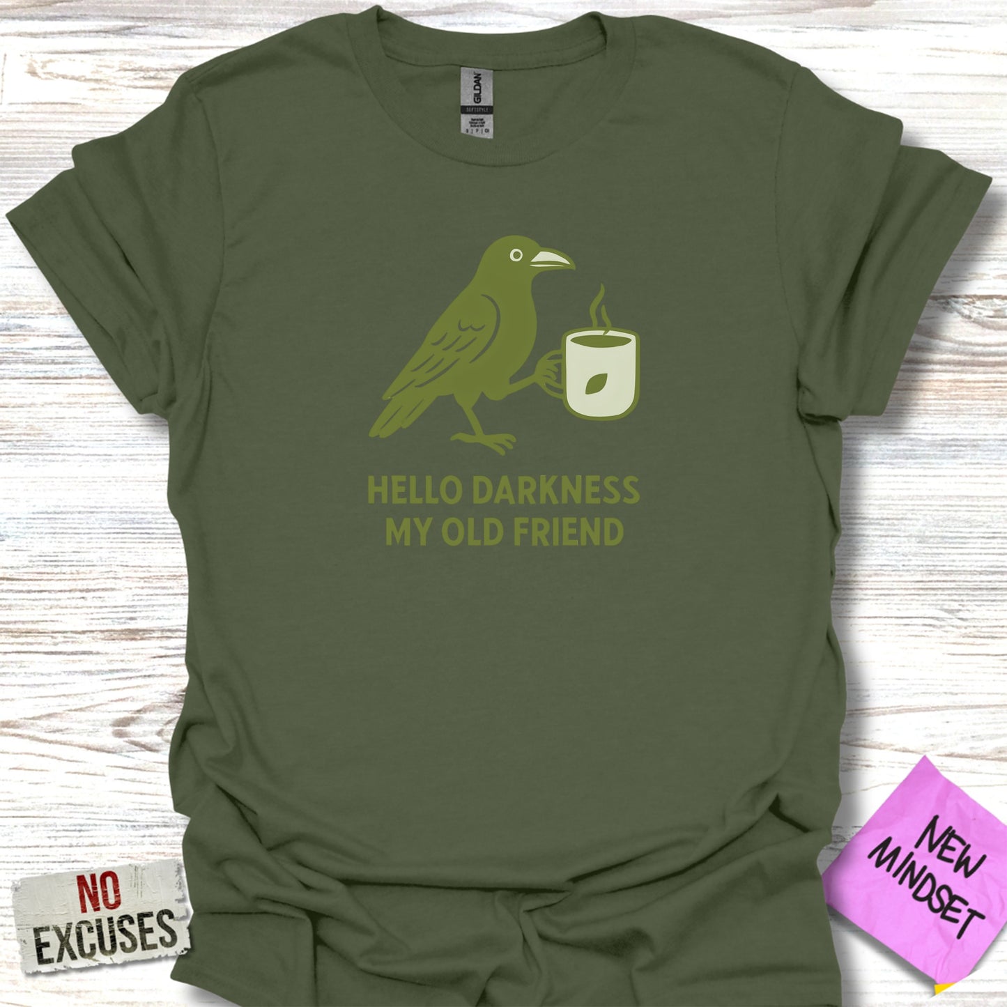 Hello Darkness My Old Friend Coffee T-shirt product type