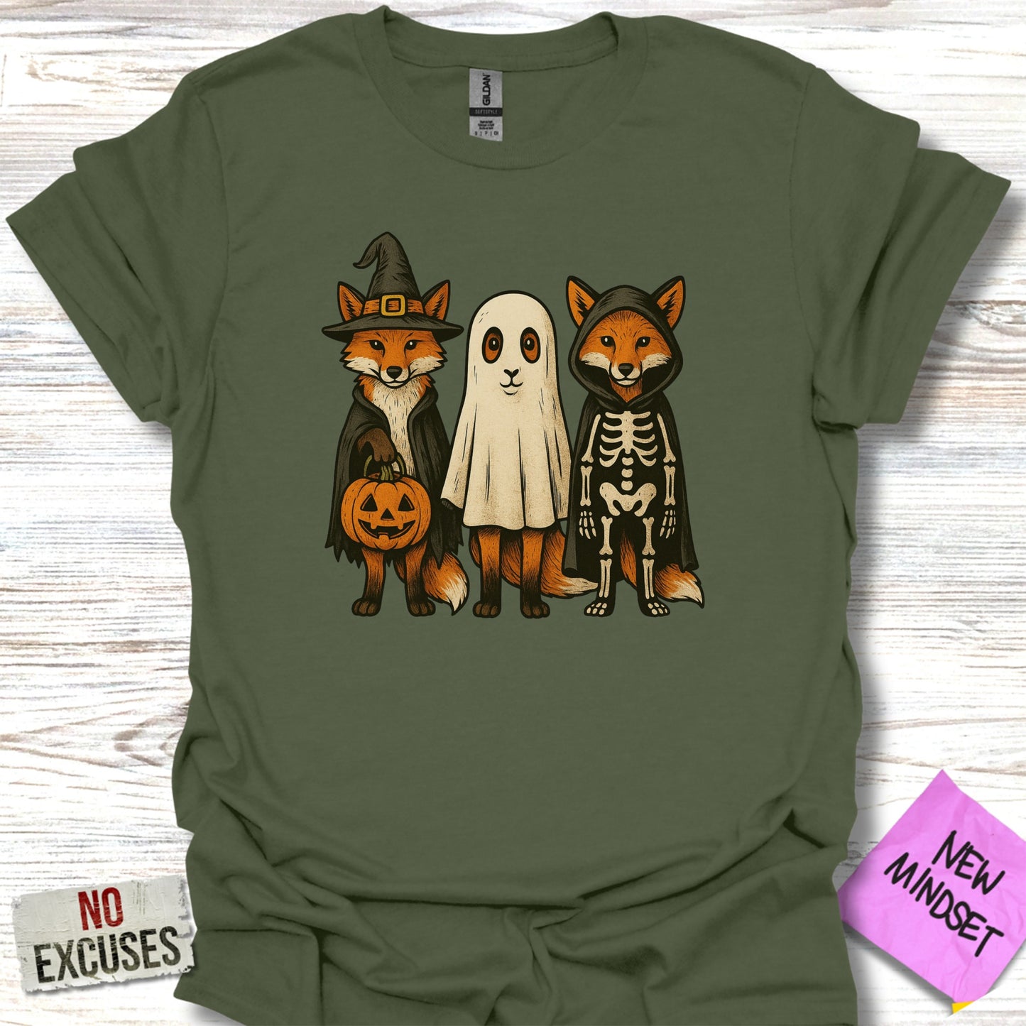 Halloween Themed Fox Costume Graphic T-shirt product