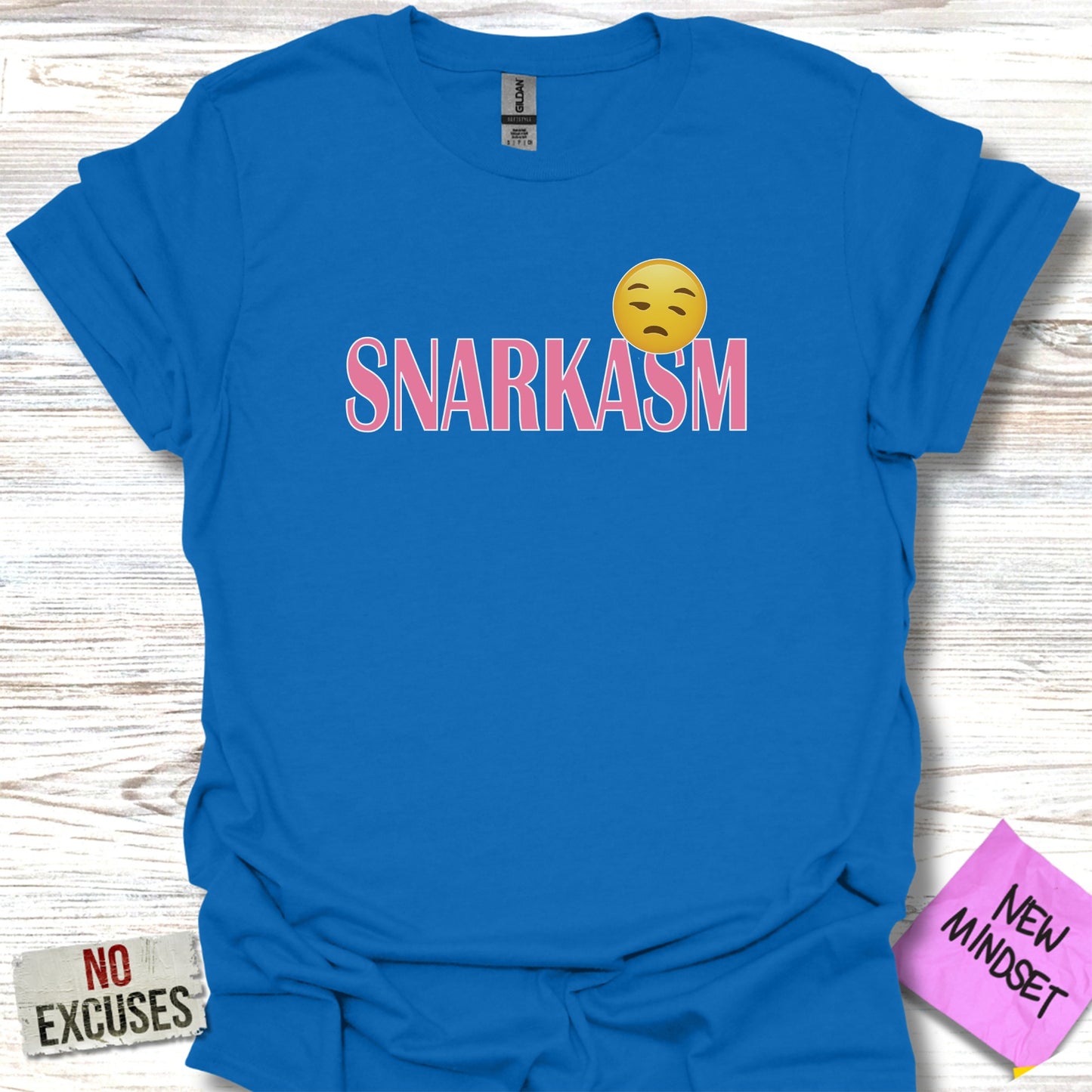 Snarkasm with Emoji Graphic Tee Shirt product type