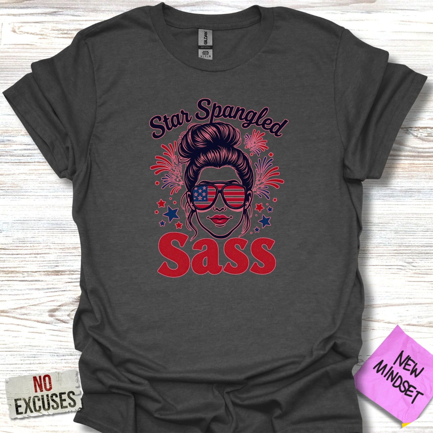 Star Spangled Sass Graphic Tee Shirt product