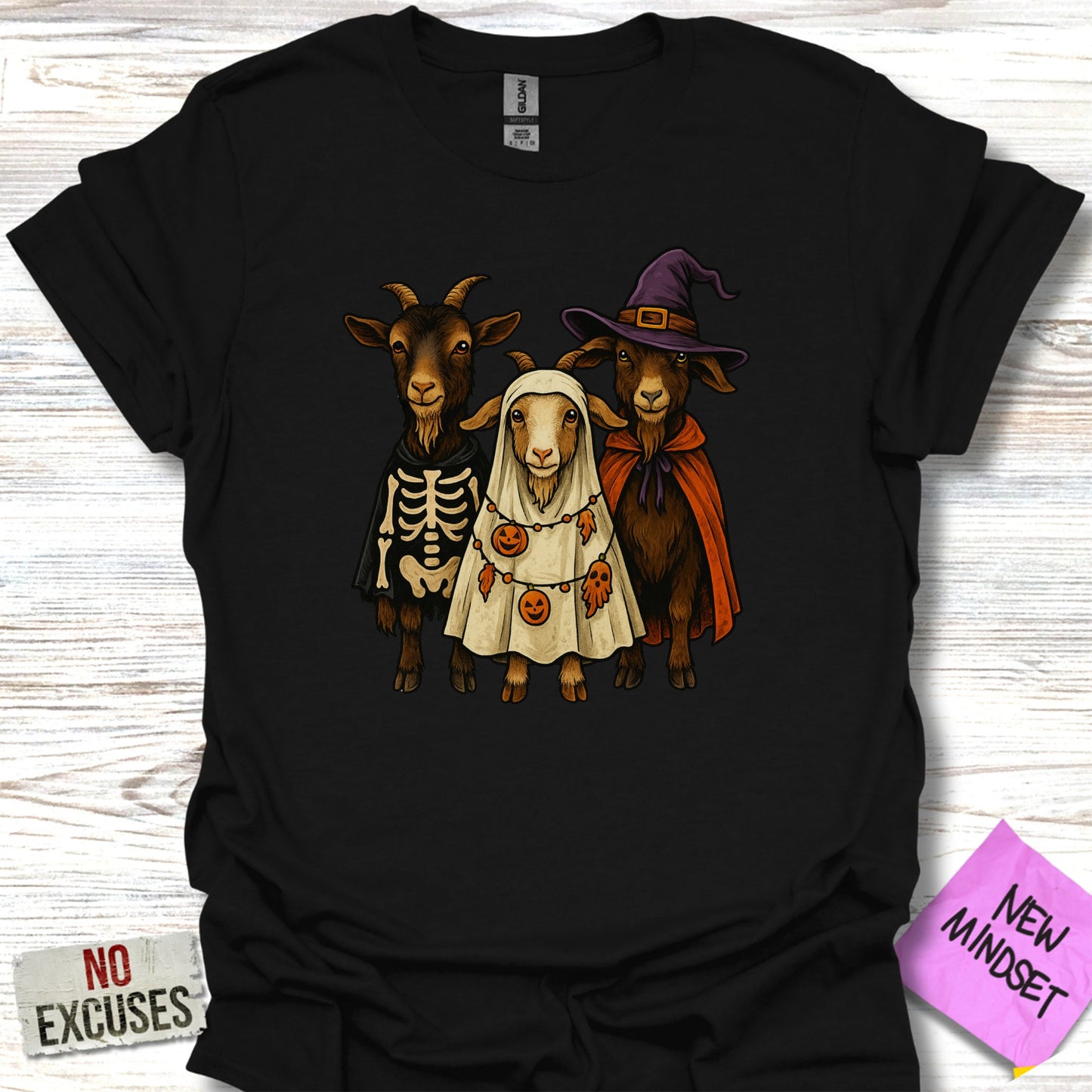 Halloween Goats Costume Graphic Design T-shirt product
