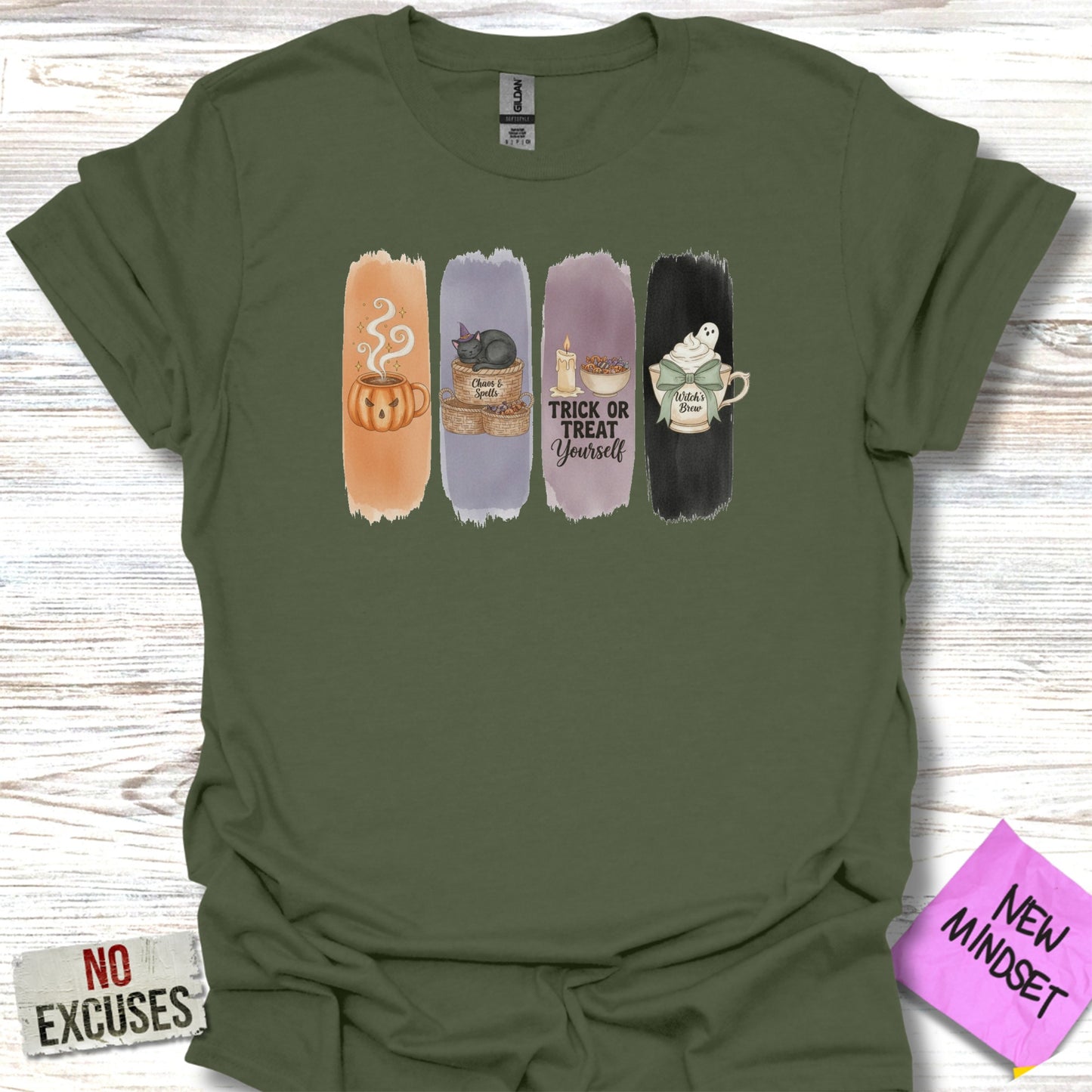 Halloween Cats Trick or Treat Yourself T-Shirt product