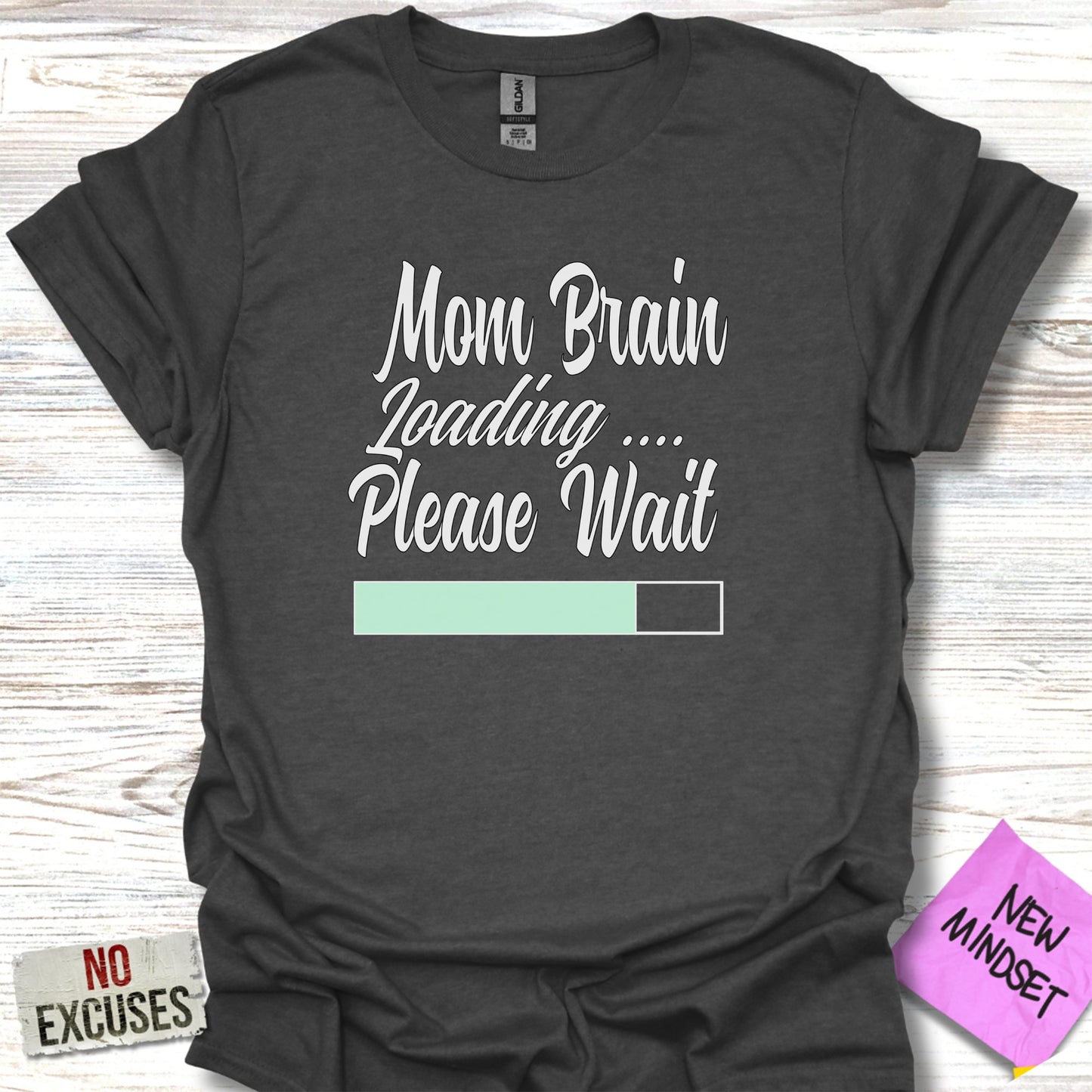 Mom Brain Loading Please Wait Funny Shirt product