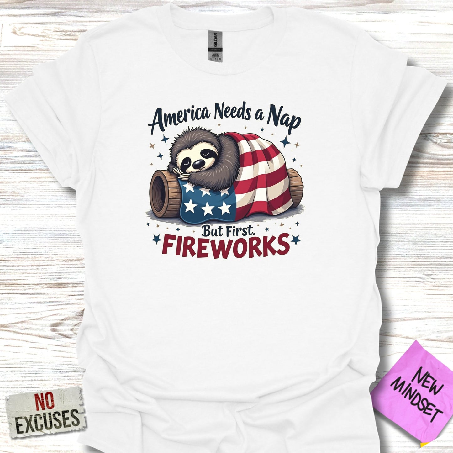 America Needs a Nap But First Fireworks product type