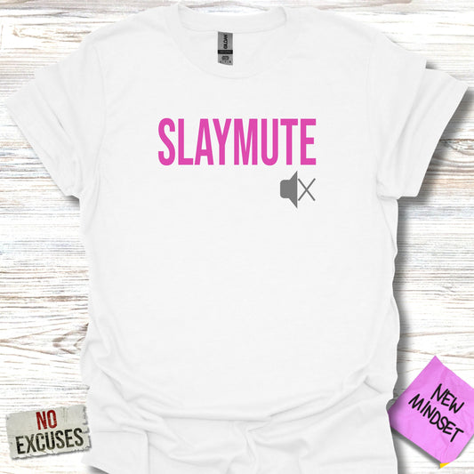 SLAYMUTE Mute Icon Tee Soft Cotton Top product type