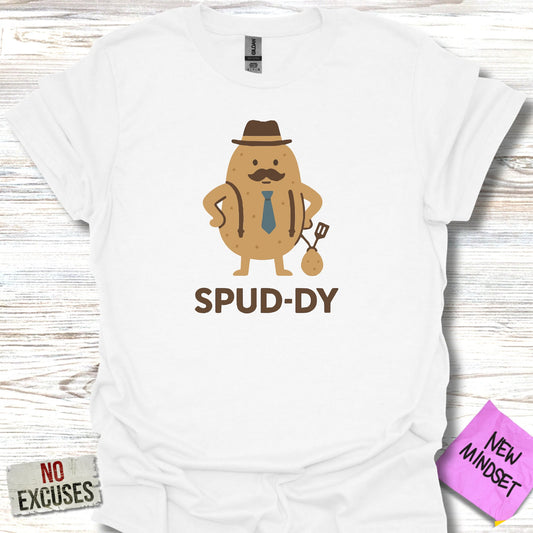 Spud-Dy Potato Character Graphic Tee product type