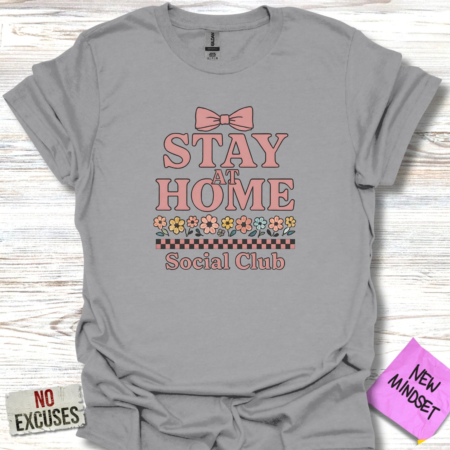 Stay at Home Social Club Graphic T-shirt product