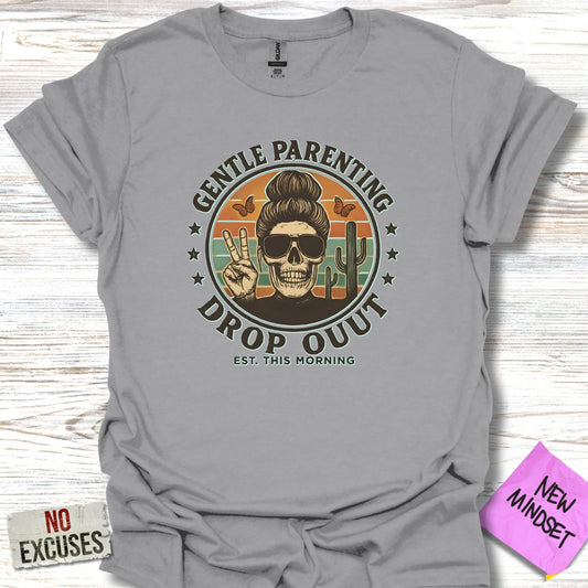 Gentle Parenting Drop Out Skull Graphic Shirt product type