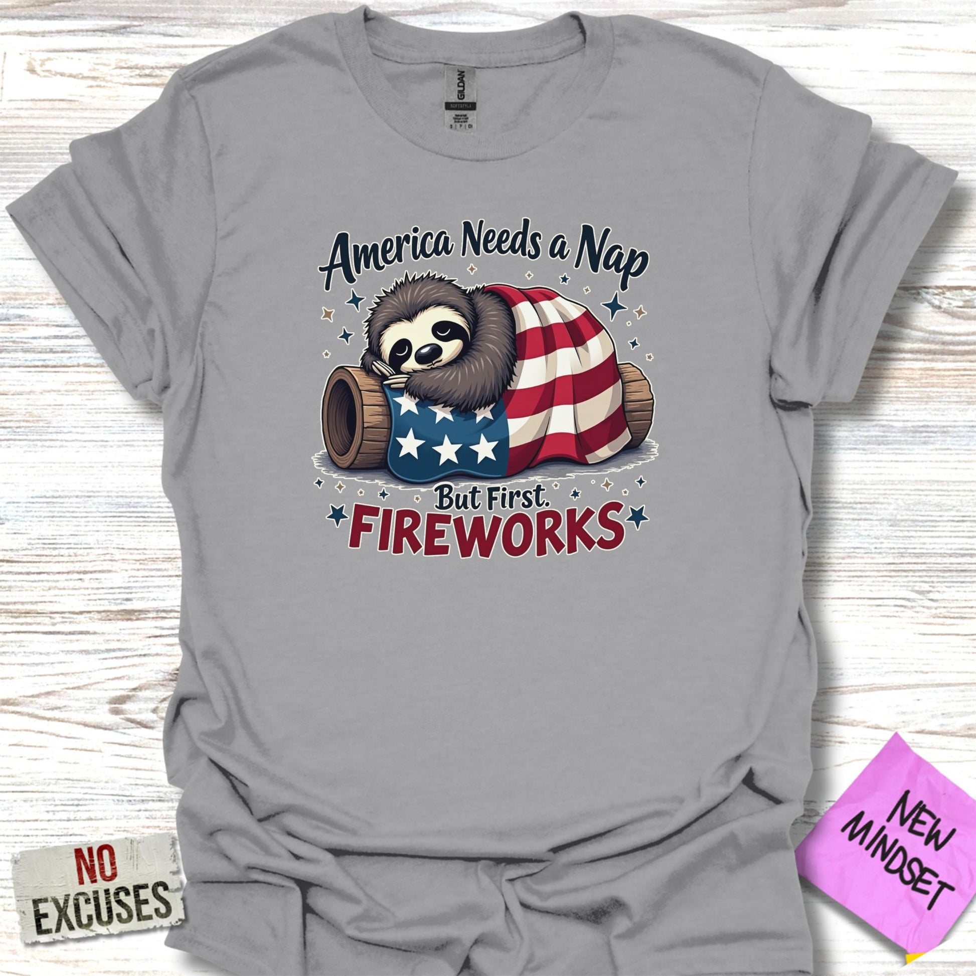 America Needs a Nap But First Fireworks product type
