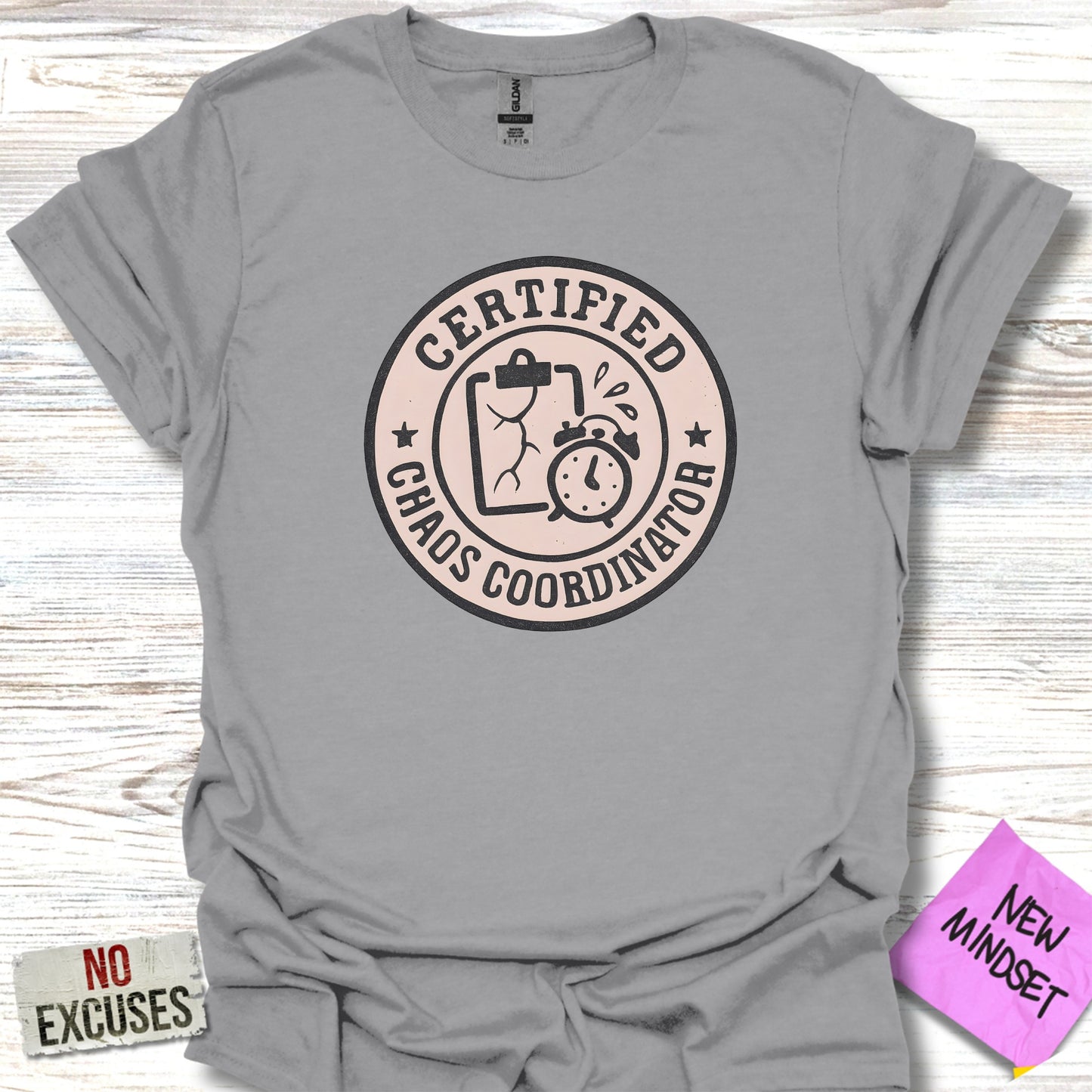Certified Chaos Coordinator Graphic Tee Shirt product