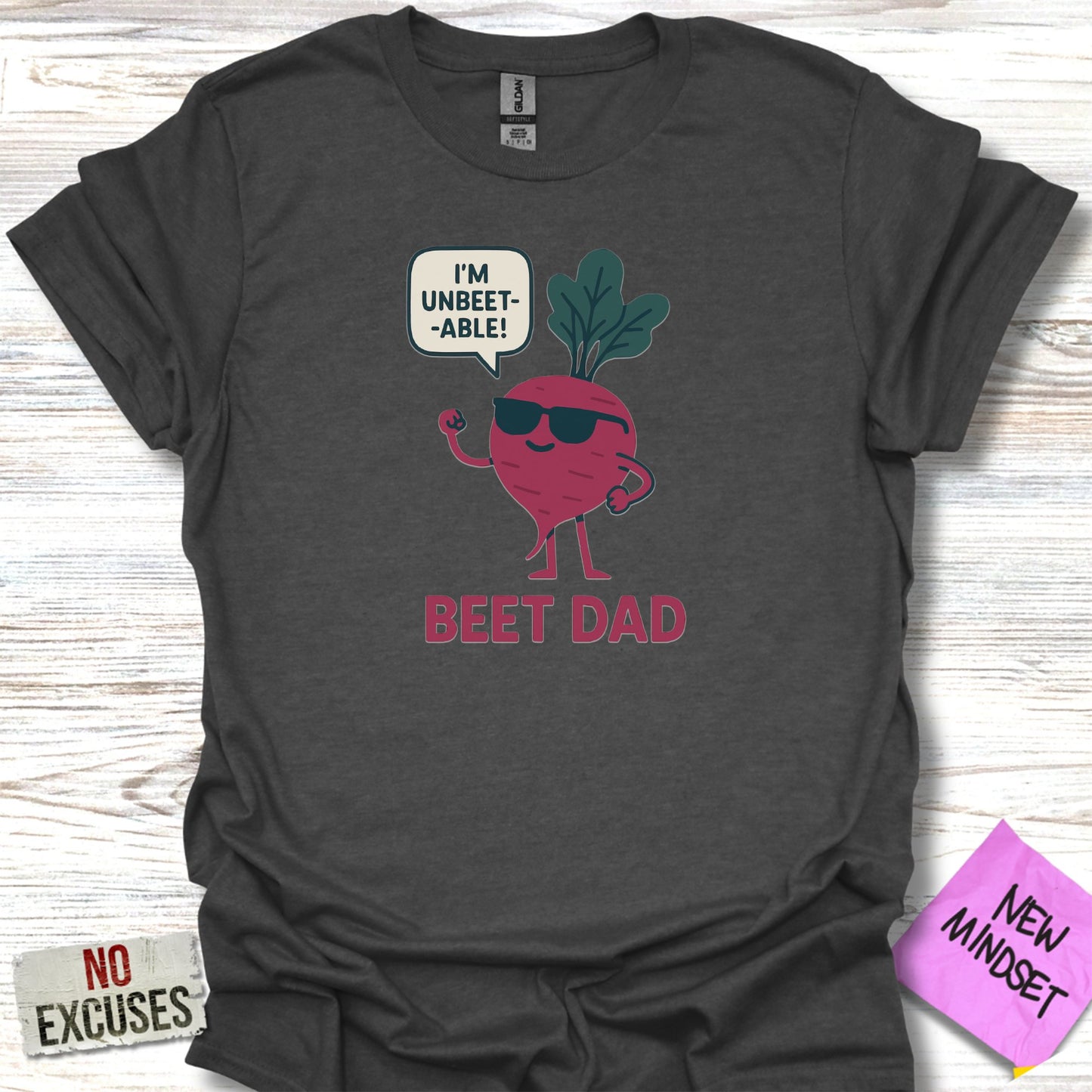 I'm Unbeetable Beet Dad Graphic T-Shirt product type