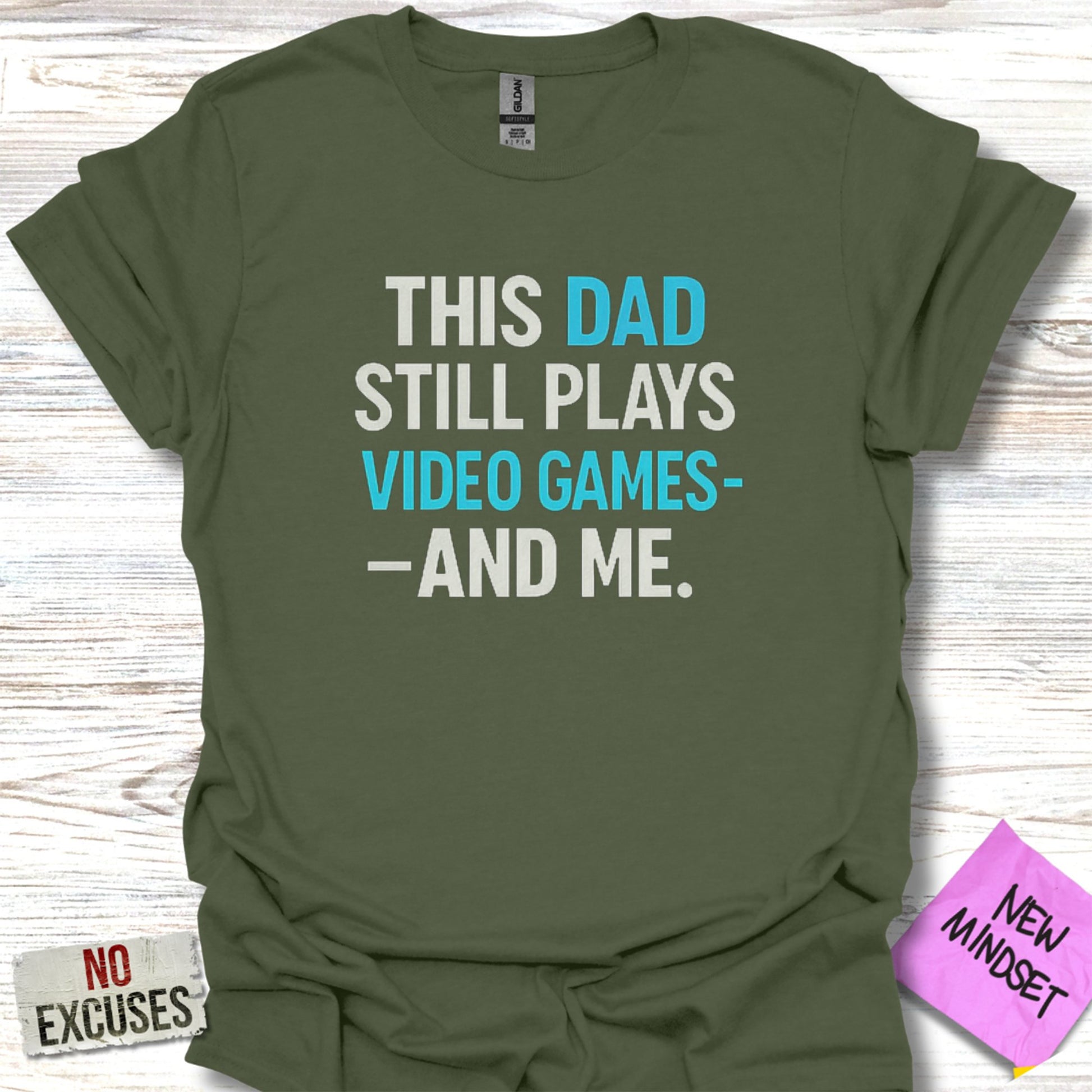 This Dad Still Plays Video Games And Me Shirt product
