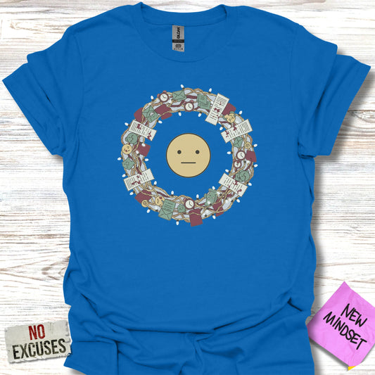 Smiley Surrounded By A Fun Mess T-shirt product