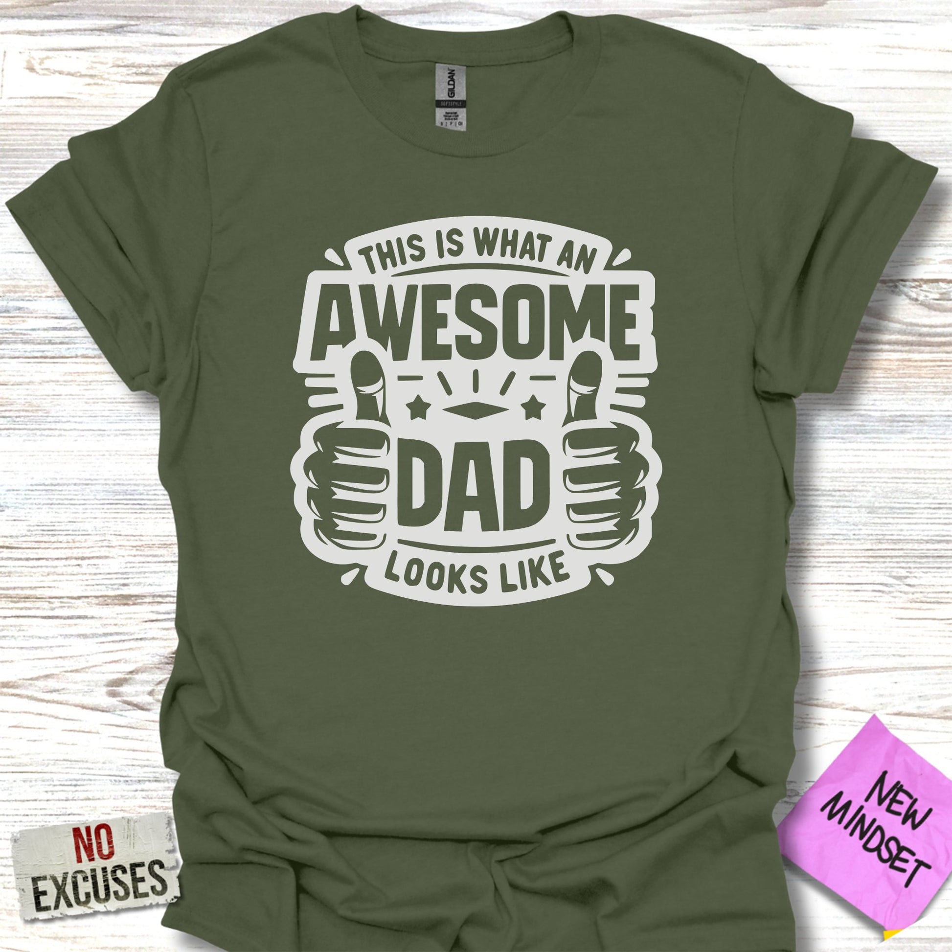 This is What an Awesome Dad Looks Like T-shirt product