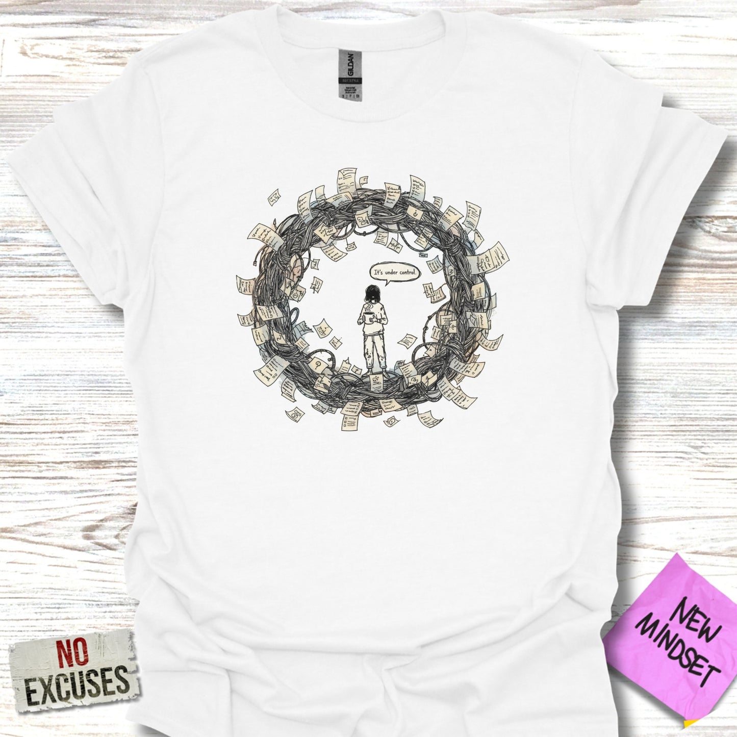 Start Fresh with New Mindset Graphic T-Shirt product