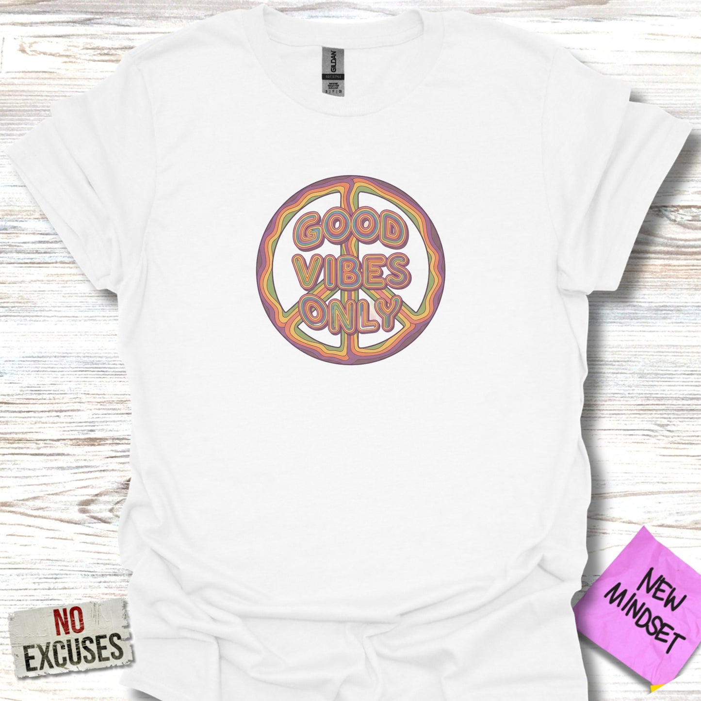 Good Vibes Only Graphic Tee Positive Clothing product type