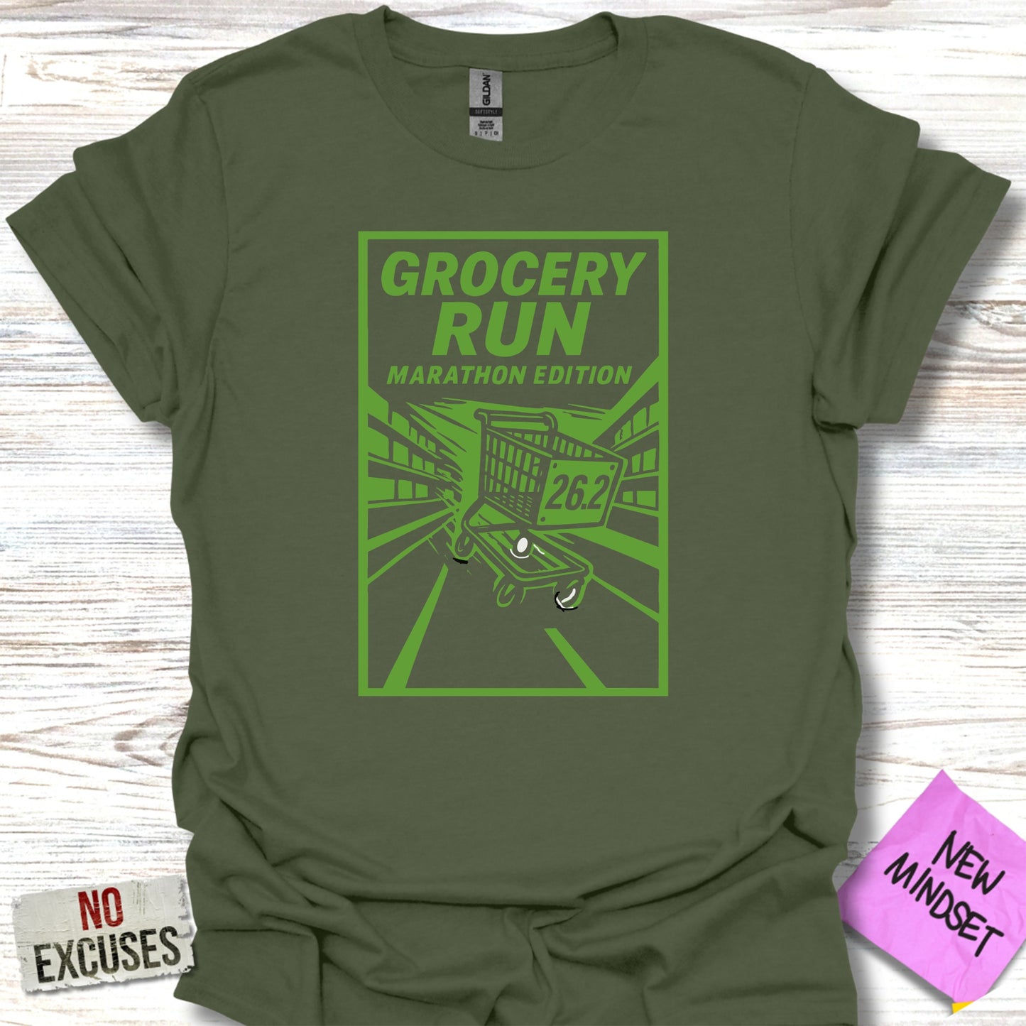 Grocery Run Marathon Edition Graphic Shirt product