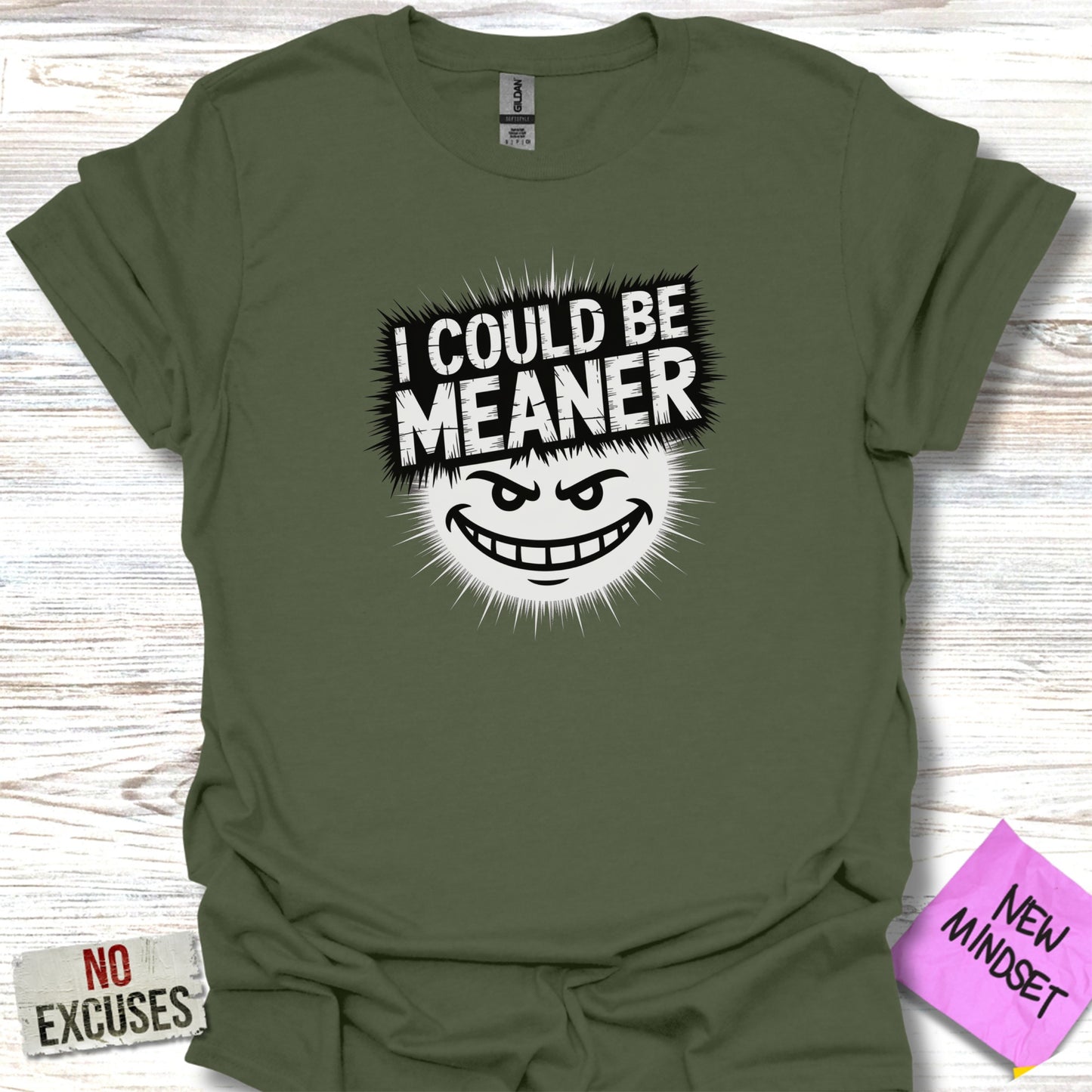 I Could Be Meaner Graphic T Shirt top product