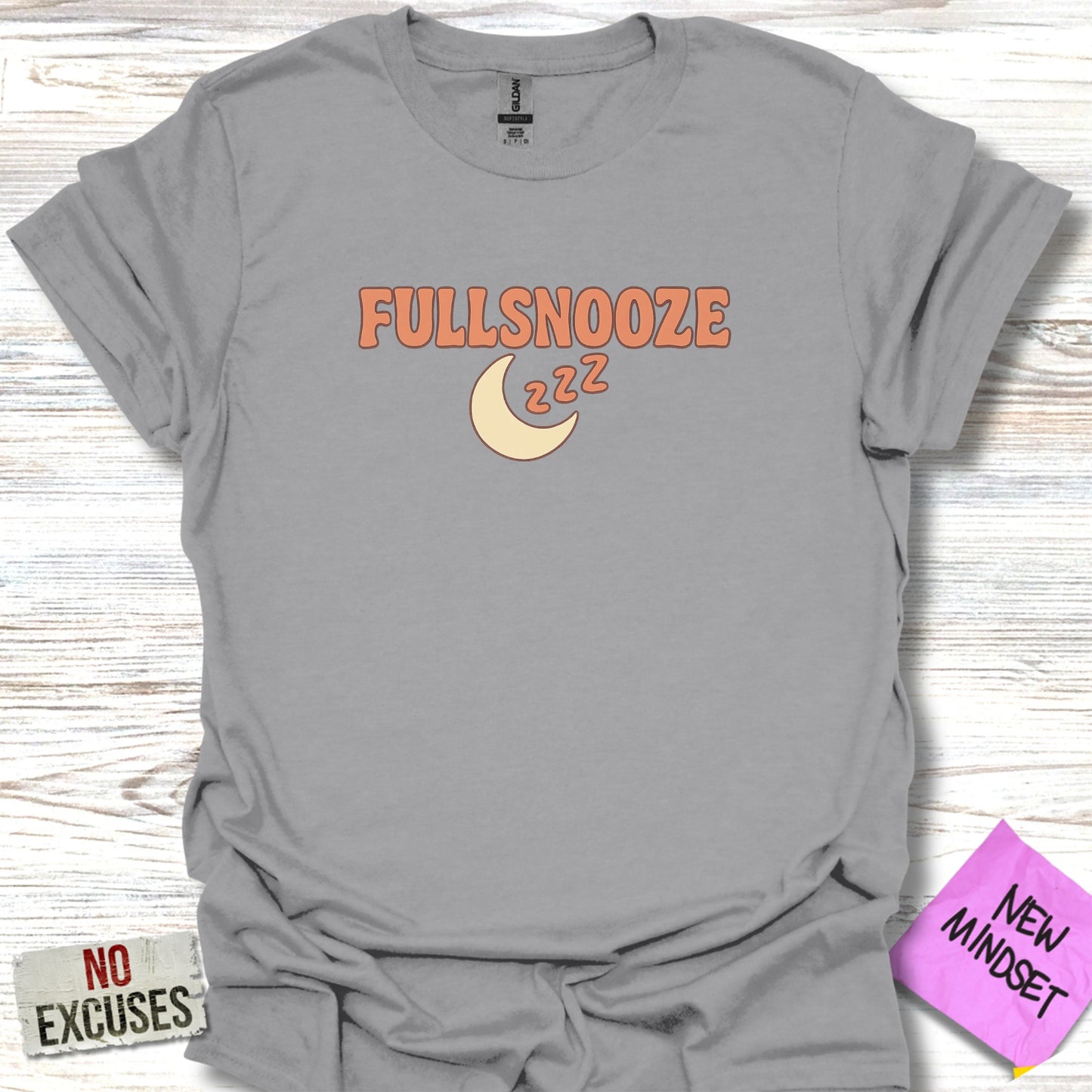 FULLSNOOZE Moon ZZZ Graphic T-Shirt product type